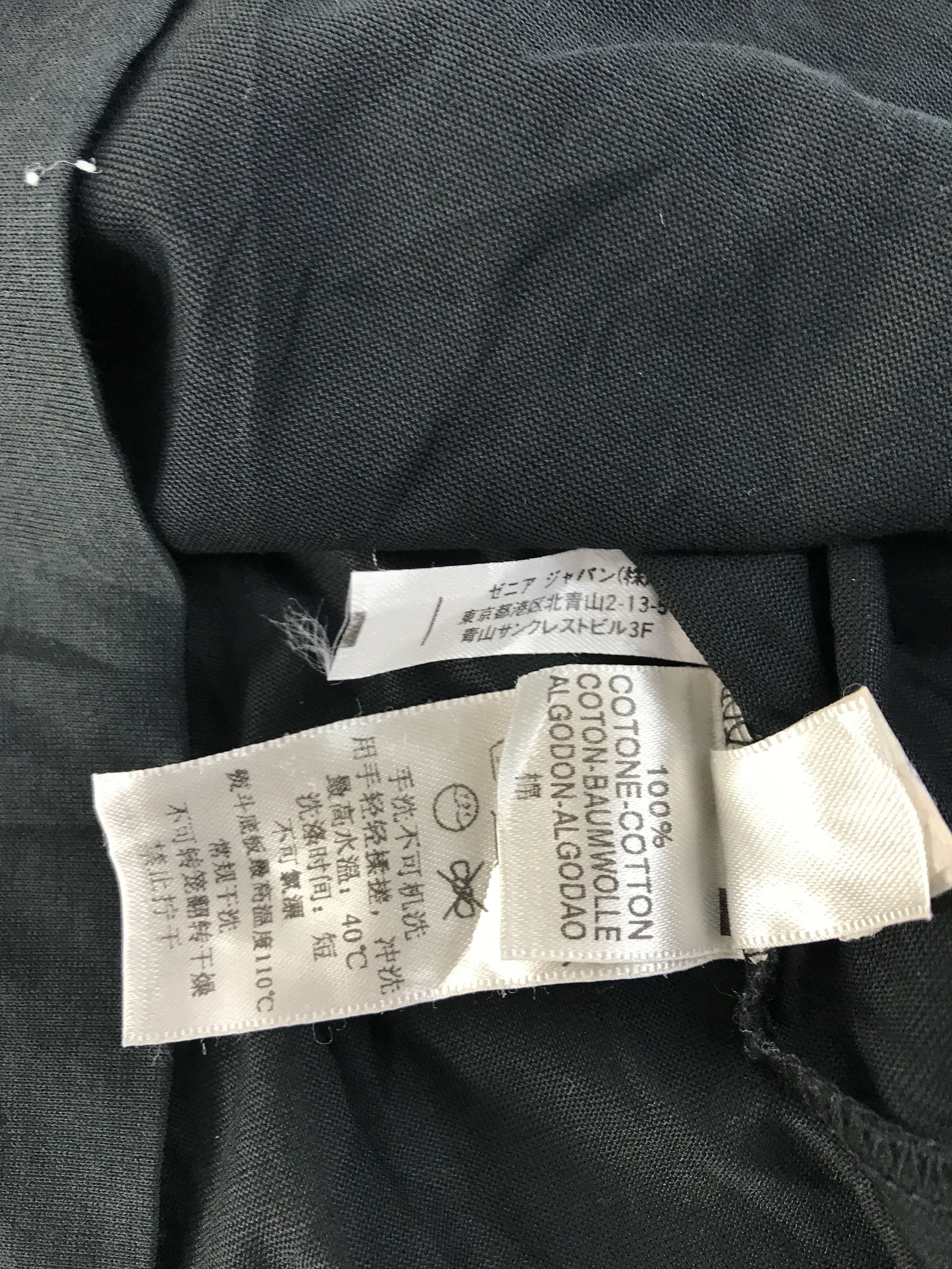 Ermenegildo Zegna Ermenegildo Zegna Half Zip Closure Plain Minimalist Style Size M / US 6-8 / IT 42-44 - 7 Thumbnail