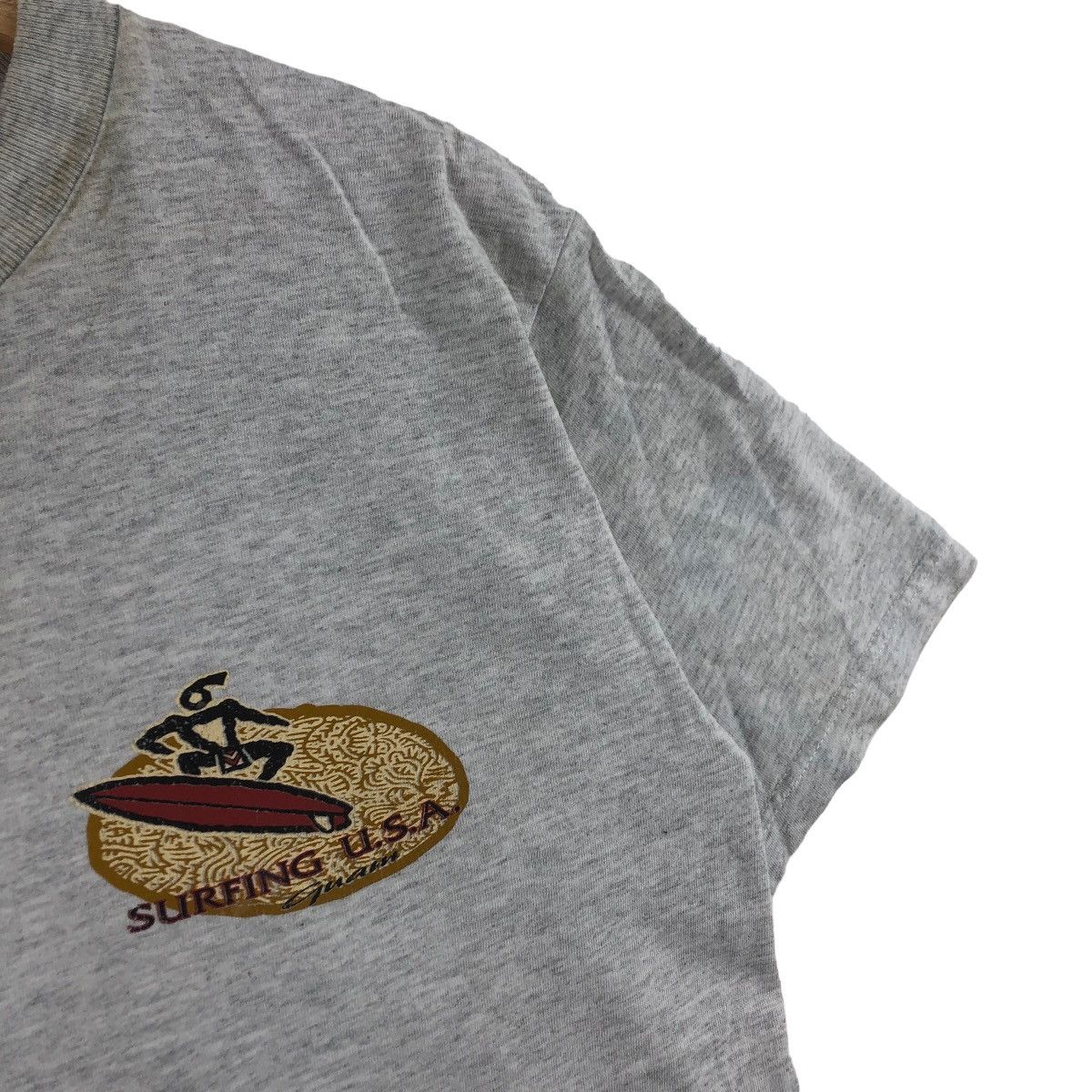 Vintage Vintage 90’ SURFING USA GUAM Primal Stuff Tee Shirt Top Art Size US M / EU 48-50 / 2 - 3 Thumbnail