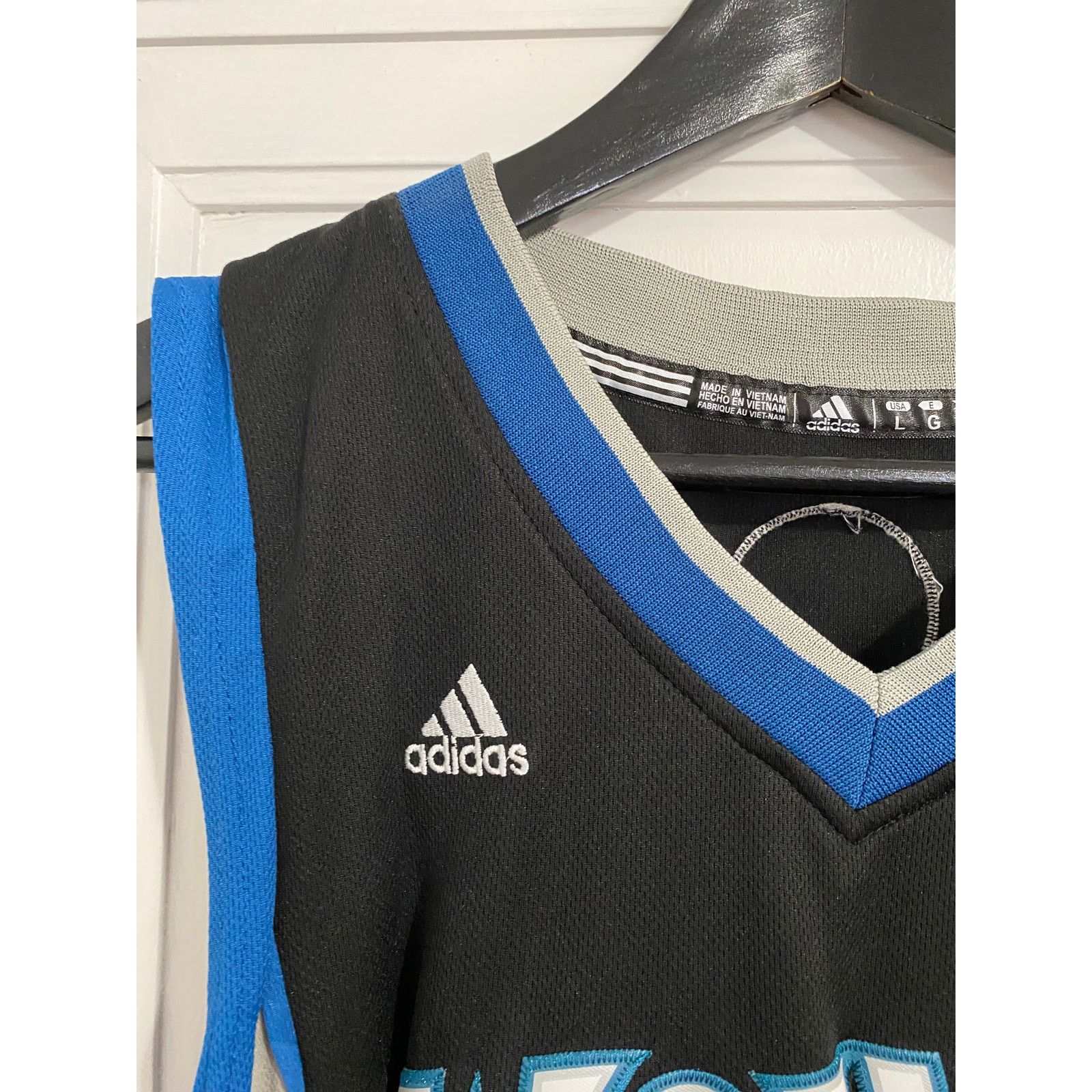 Adidas Andrew Wiggins Minnesota Timberwolves Adidas Jersey Size L Size US L / EU 52-54 / 3 - 5 Thumbnail