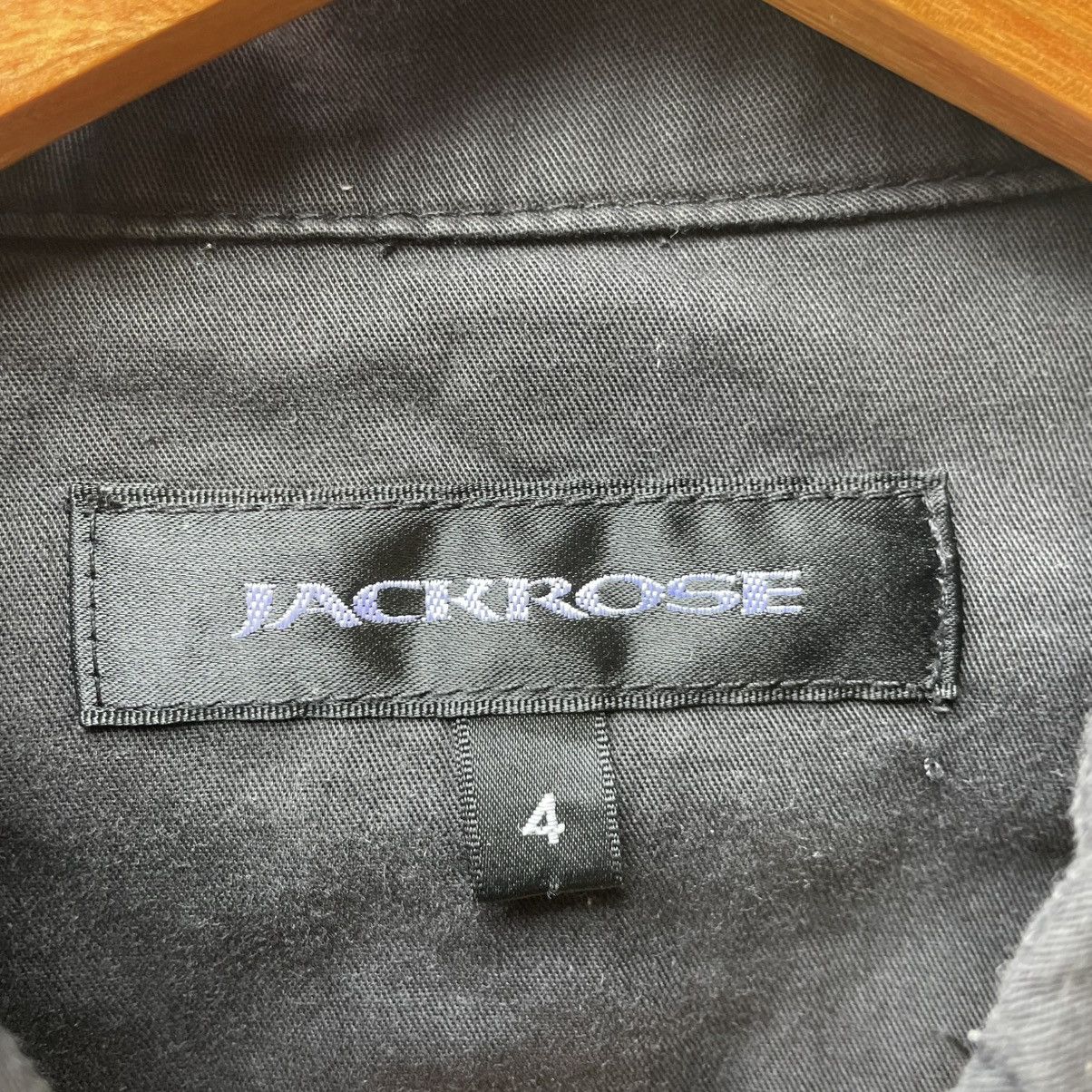 JACKROSE 🔥Jackrose Embroidered Spellout Buttons Up Bowling Shirts Size US S / EU 44-46 / 1 - 11 Thumbnail