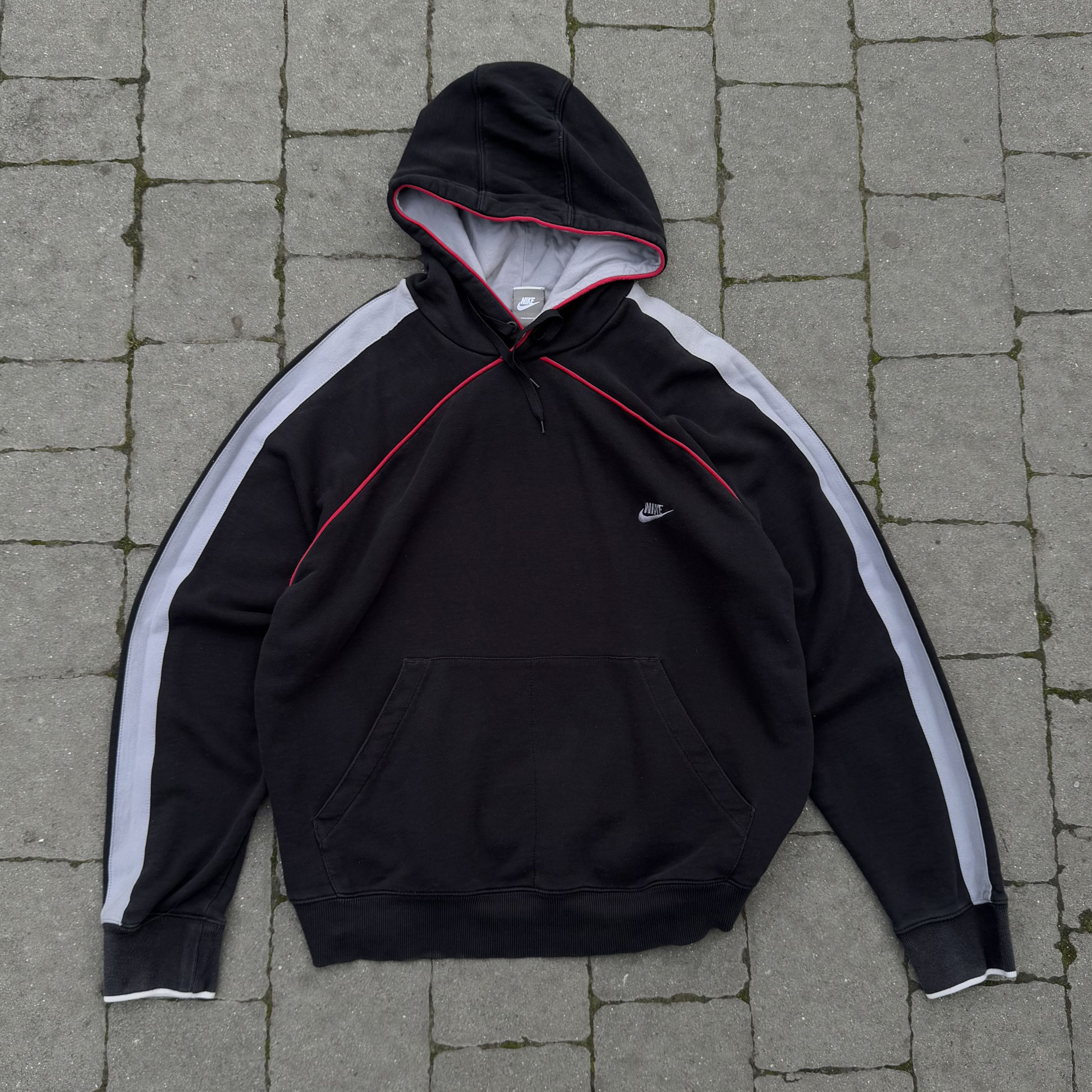Nike Nike Vintage Hoodie Big Logo Japanese Y2K Avant Garde Hype Size US L / EU 52-54 / 3 - 1 Thumbnail