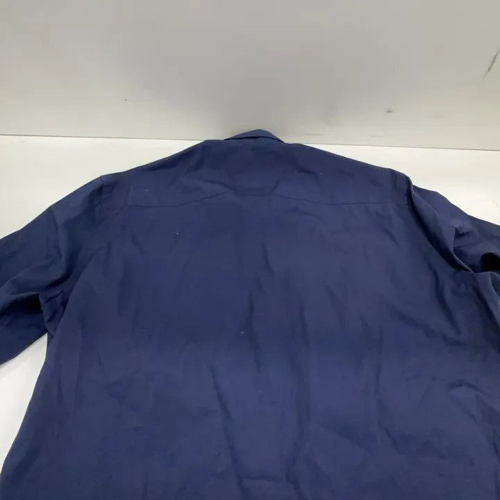 Burberry Burberry Burberry Men's Navy Long Sleeve Shirt-2507 Size US S / EU 44-46 / 1 - 7 Thumbnail