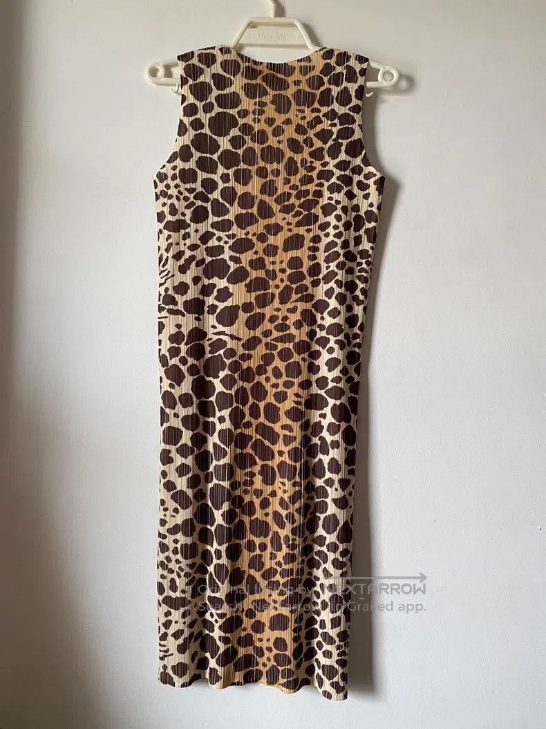 Issey Miyake Issey Miyake Leopard Print Dress Size S / US 4 / IT 40 - 2 Thumbnail