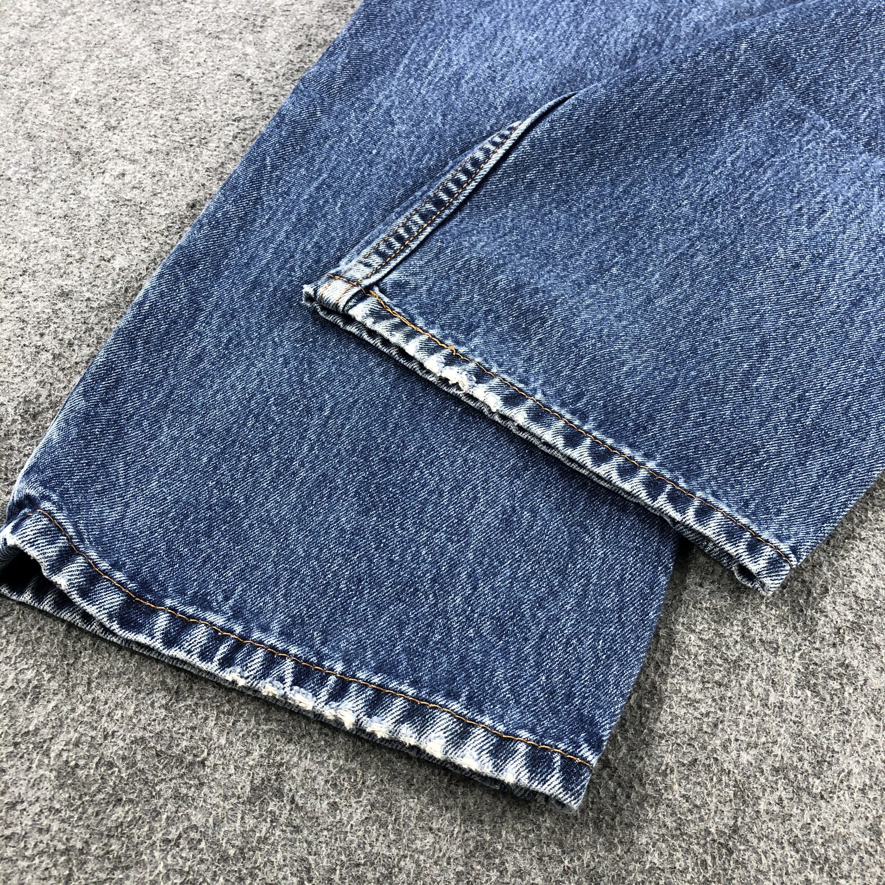 Levi's Vintage Blue Wash Levis 550 Jeans-J2085 Size US 34 / EU 50 - 6 Thumbnail