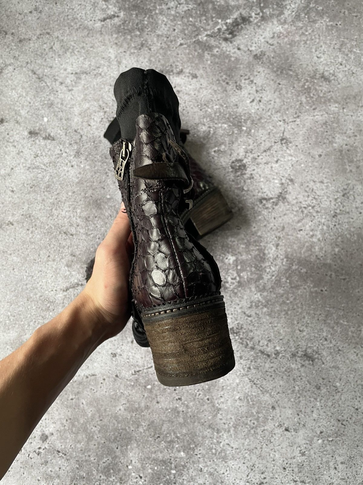 A.S.98 Airsteps A.S. 98 Vintage Leather Boots avant garde Size US 8 / IT 38 - 12 Thumbnail