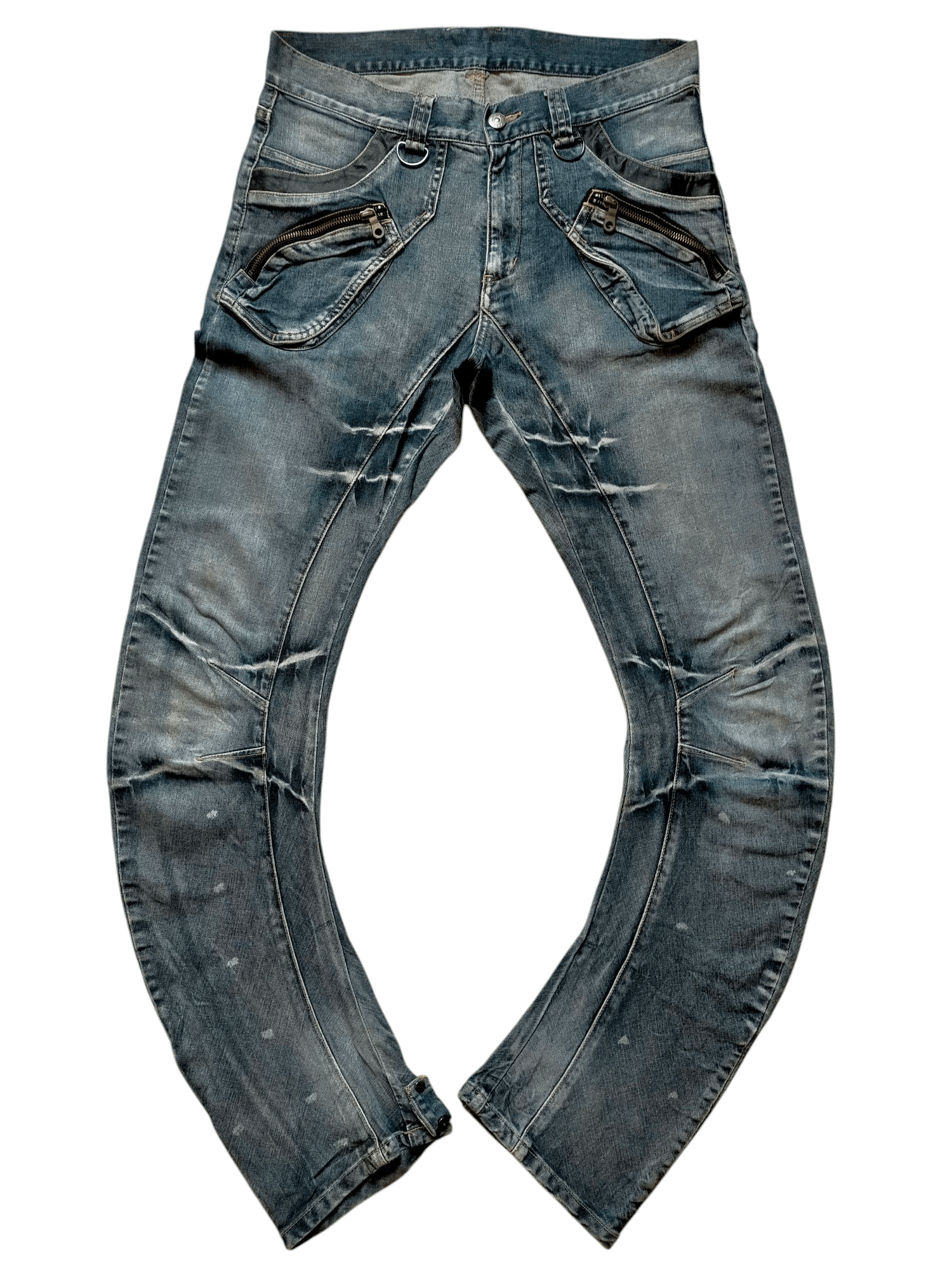 PPFM PPFM Japan Curve Paint Denim Size US 33 - 1 Thumbnail