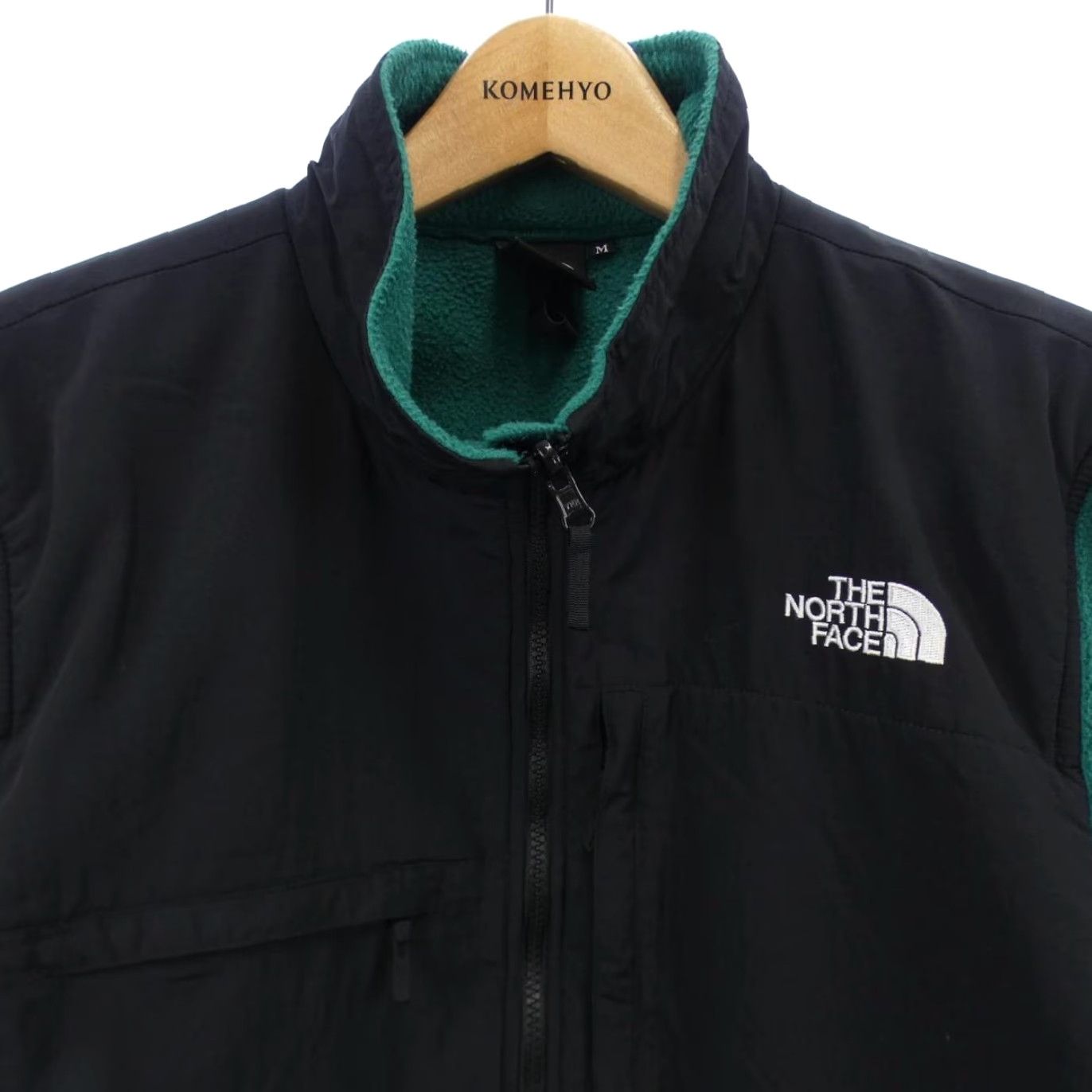 The North Face THE NORTH FACE × FREAK'S STORE Denali Jacket M Green x black Men Size US M / EU 48-50 / 2 - 5 Thumbnail