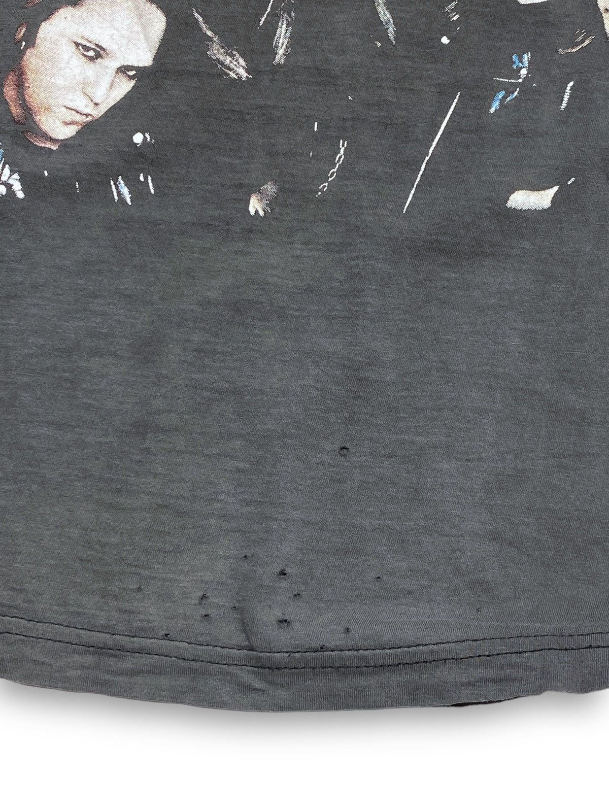 Band Tees 00s Vintage Children Of Bodom Grey Faded Distressed T Shirt Size US M / EU 48-50 / 2 - 9 Thumbnail