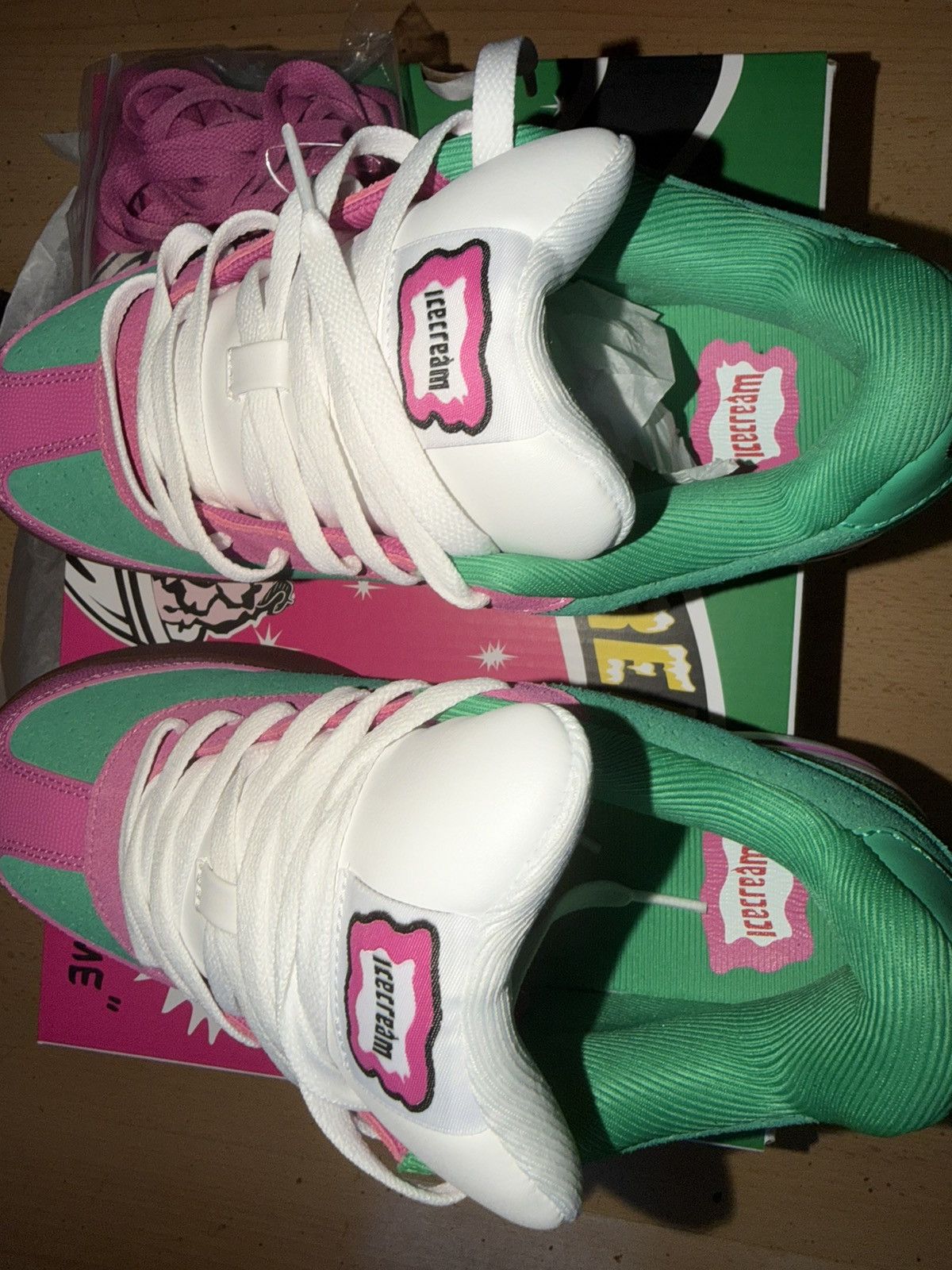 Billionaire Boys Club Reebok X Icecream Watermelom BoardFlip Size US 6 / EU 39 - 3 Thumbnail