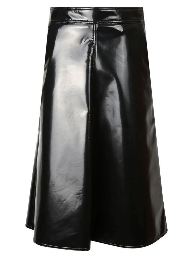 Moncler o1y1125 Midi Skirt in Black Size 27" / US 4 / IT 40 - 2 Thumbnail