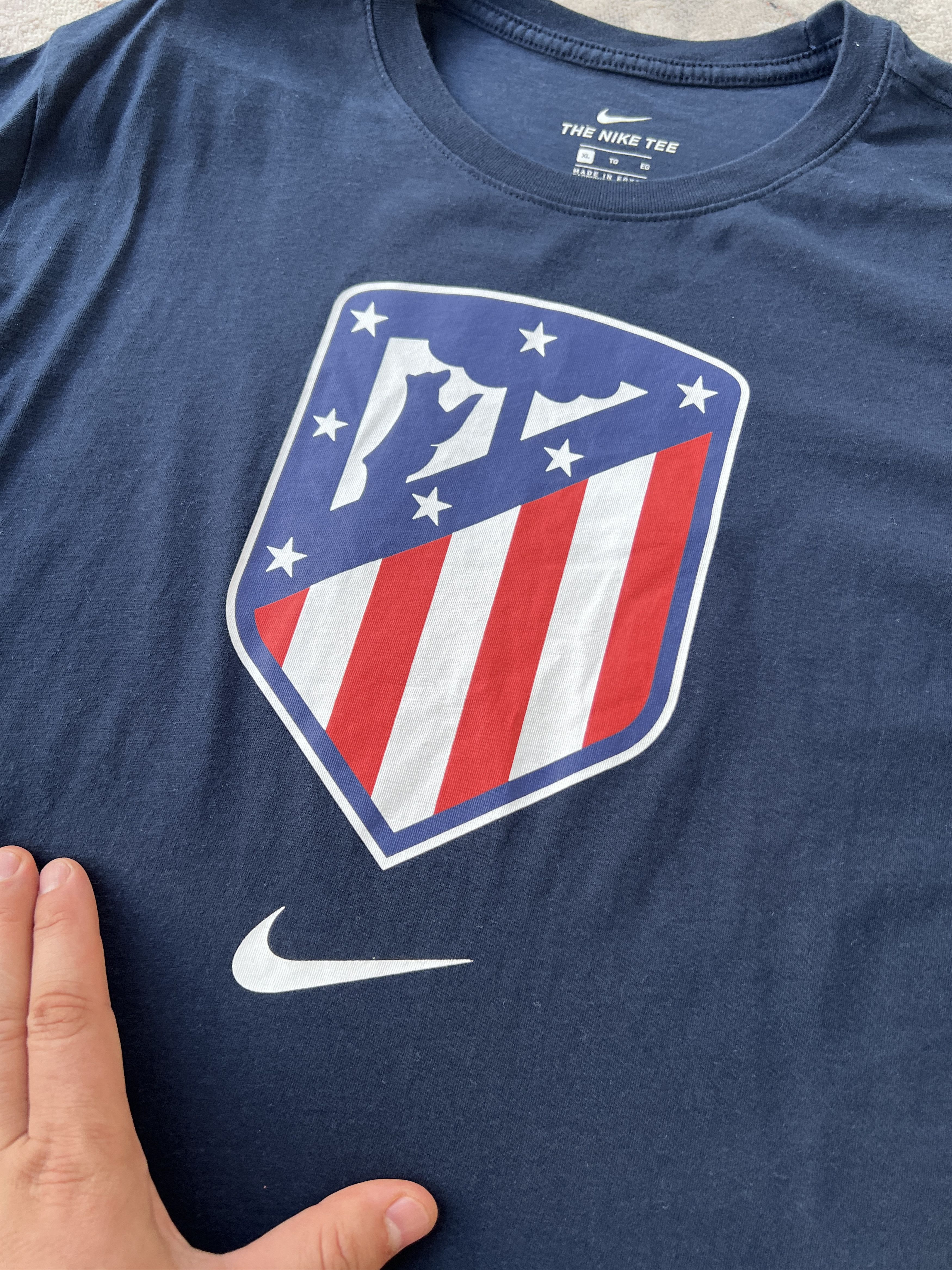 Nike Nike ATLÉTICO DE MADRID Tee Size US XL / EU 56 / 4 - 2 Thumbnail