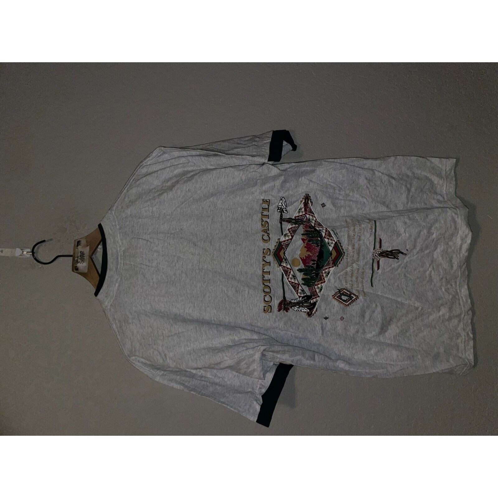 Signal Sport Vintage Scottys Castle Shirt Death Valley Tee VTG 90s Large Size US L / EU 52-54 / 3 - 10 Thumbnail