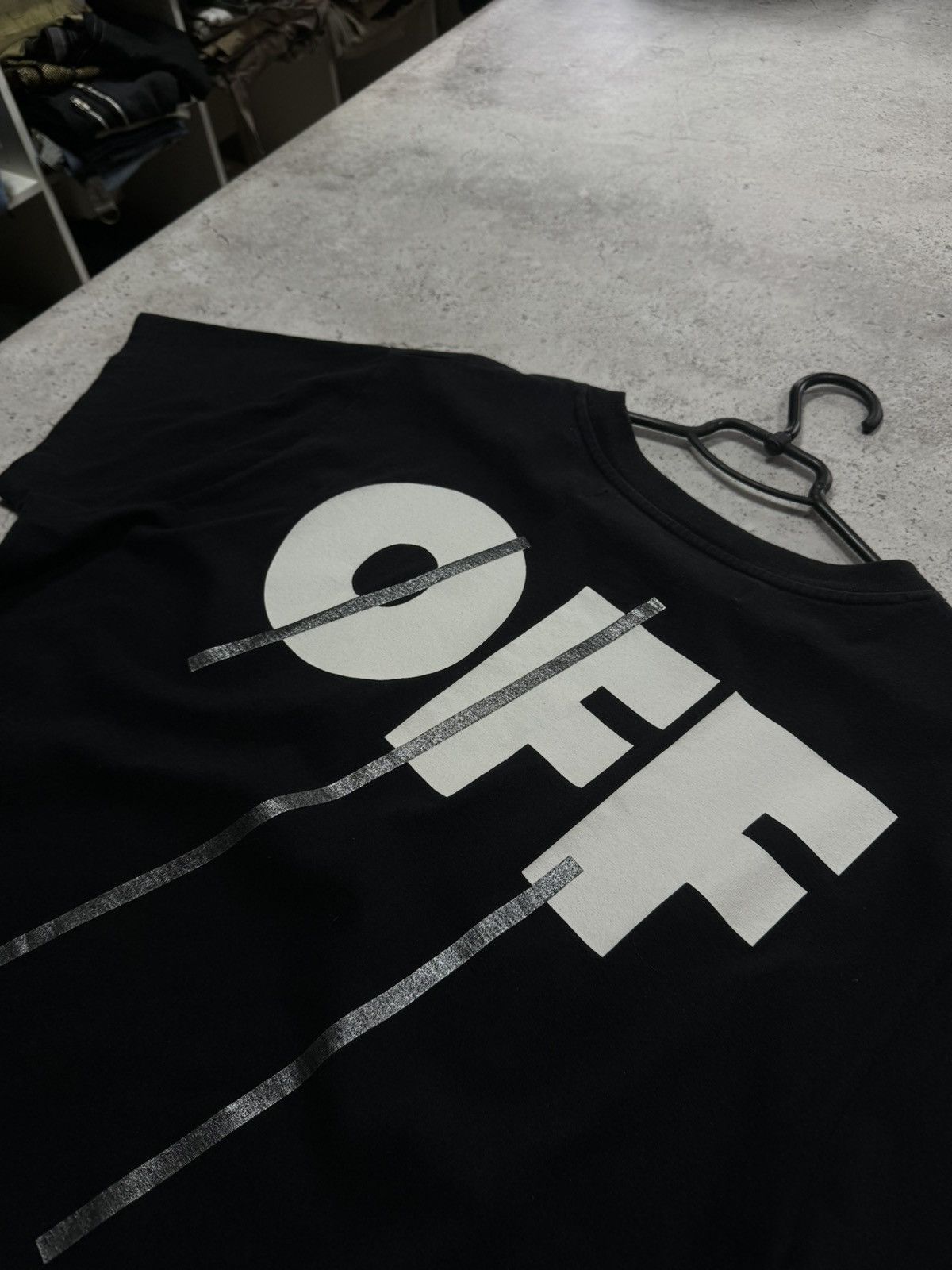 Off-White × Virgil Abloh Off White Cut Off Vintage Tee Size:M Size US L / EU 52-54 / 3 - 4 Thumbnail