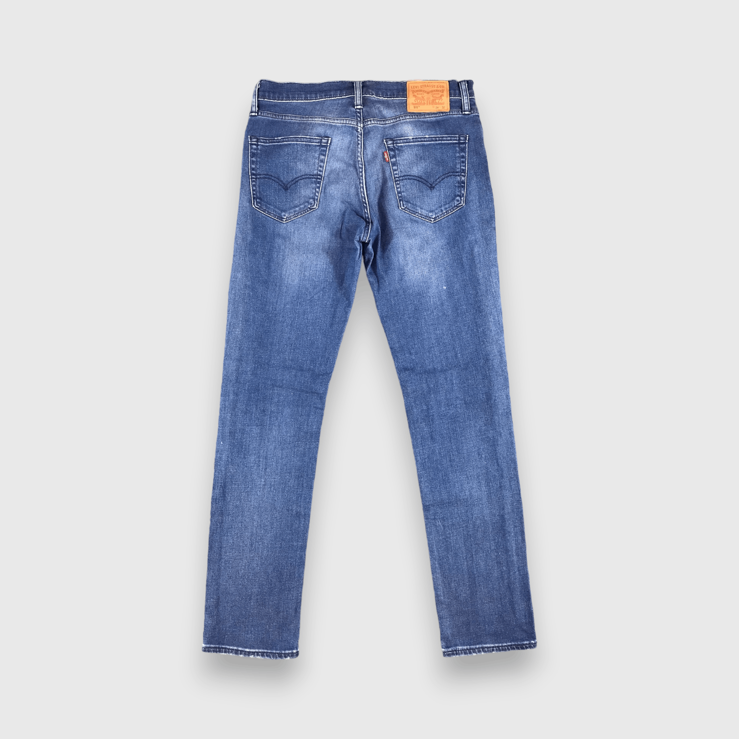 Levi's Vintage Blue Wash Levis 511 Jeans-J2158 Size US 34 / EU 50 - 2 Thumbnail
