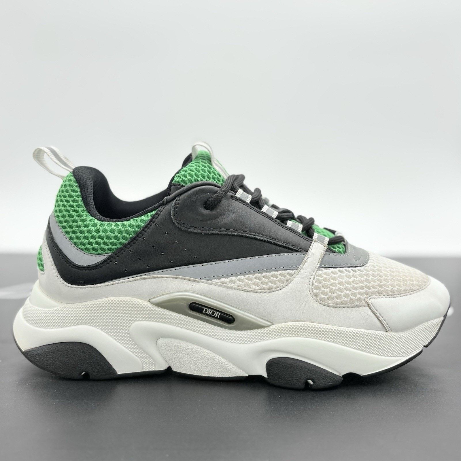 Dior Dior B22 Sneaker ' Green White Black ' | GOOD CONDITION! Size US 10 / EU 43 - 2 Thumbnail