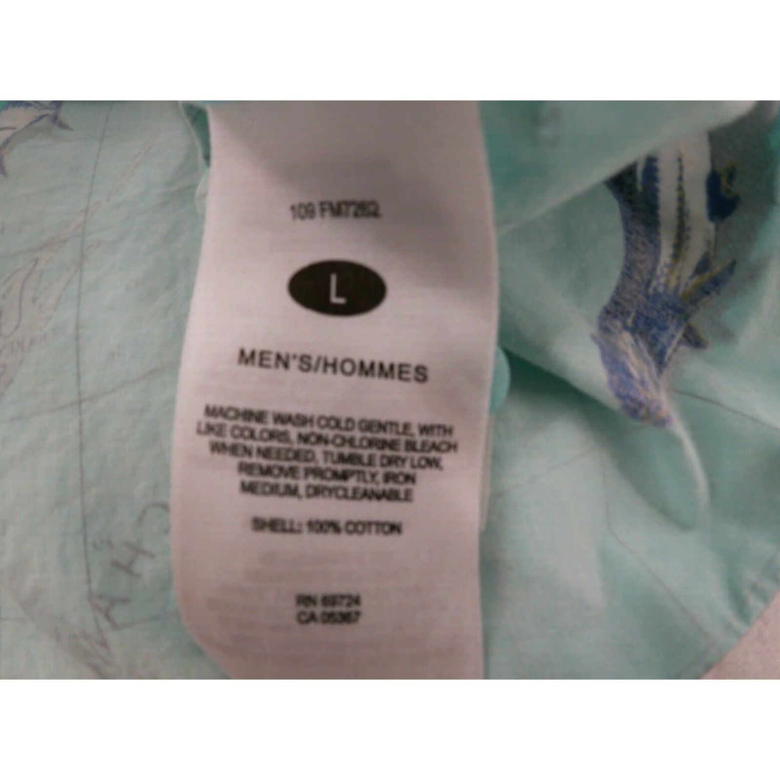 Vintage Columbia River Lodge Fishing Shirt Men Large Short Sleeve Blue Cotton Logo 90s Vintage Button-Down Size US L / EU 52-54 / 3 - 4 Thumbnail