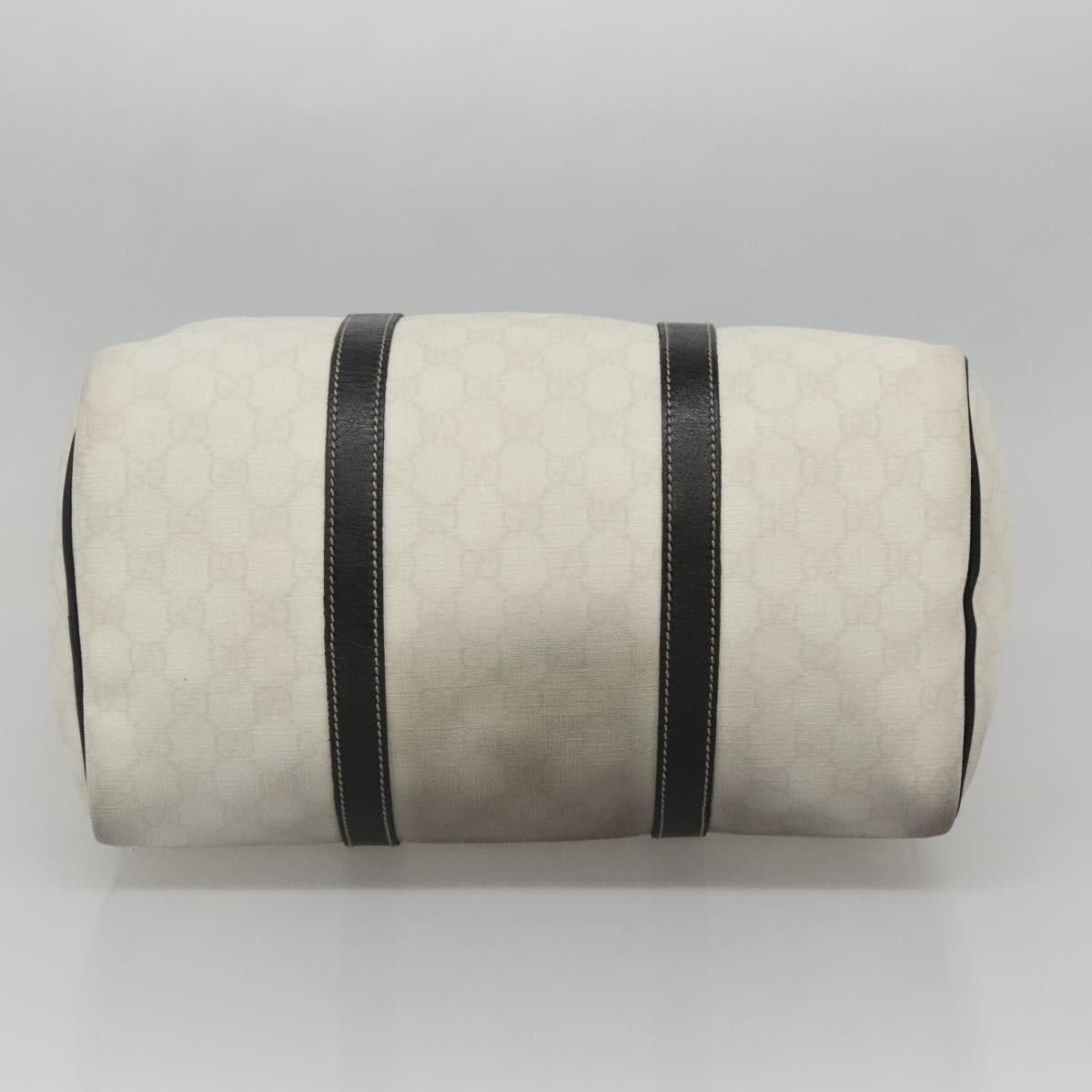 Gucci GUCCI GG Supreme Boston Bag Pvc White Gold Size ONE SIZE - 9 Thumbnail