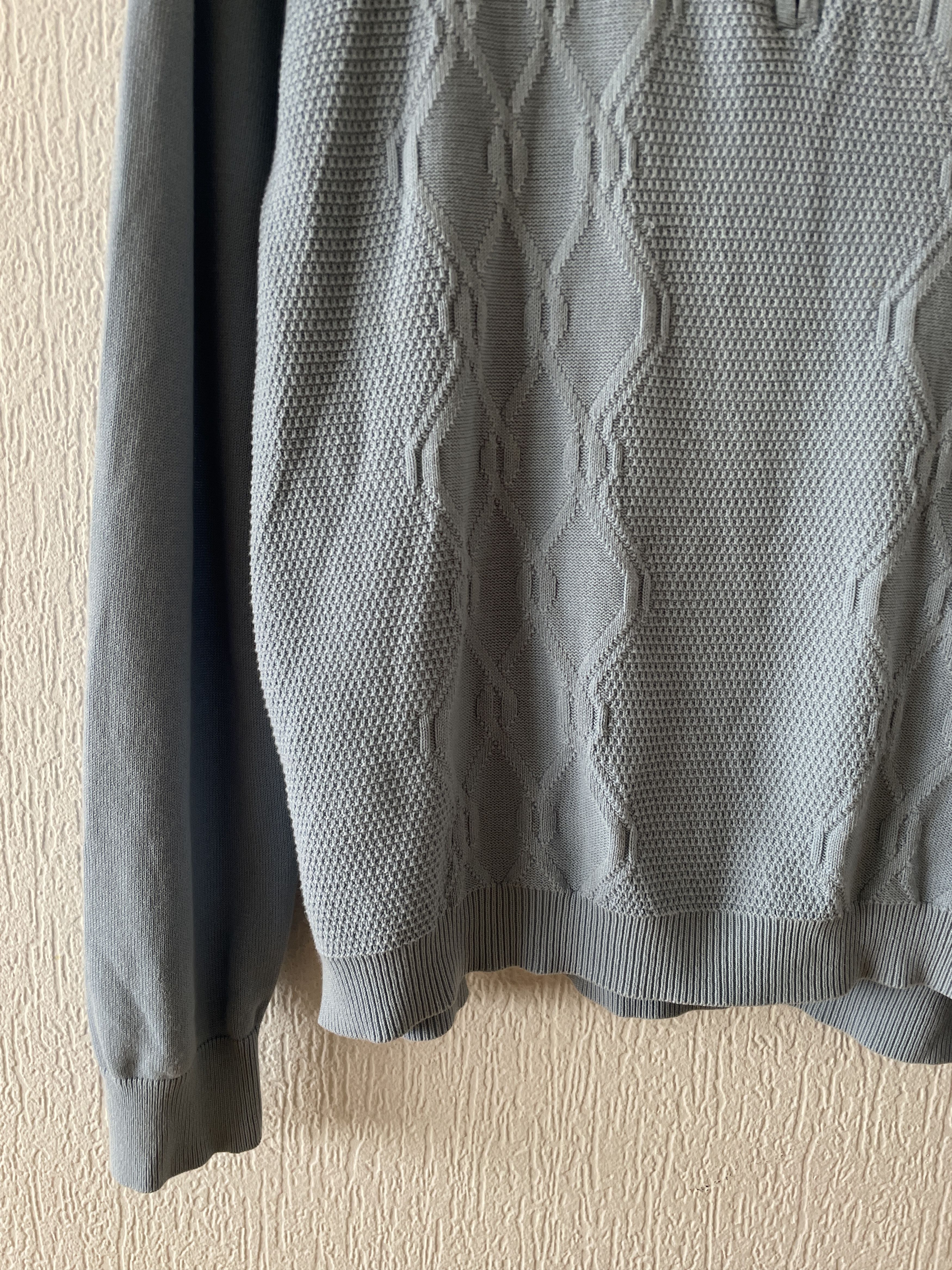 Supreme Supreme Sweater Cable Knit Collar Zip AW18 Size US L / EU 52-54 / 3 - 3 Thumbnail
