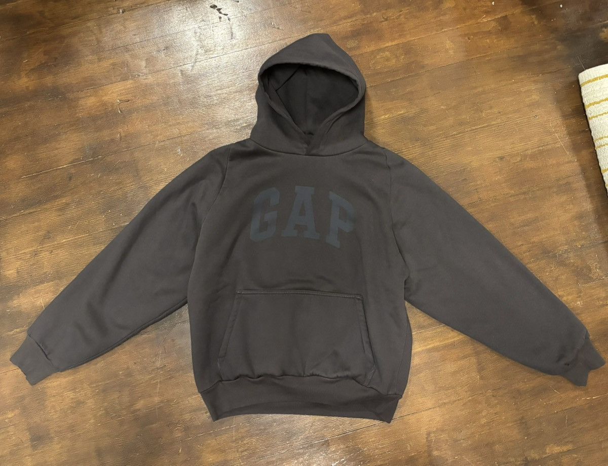 Balenciaga × Gap × Kanye West Yeezy Balenciaga Gap Dove Shrunken Hoodie Size US M / EU 48-50 / 2 - 2 Thumbnail