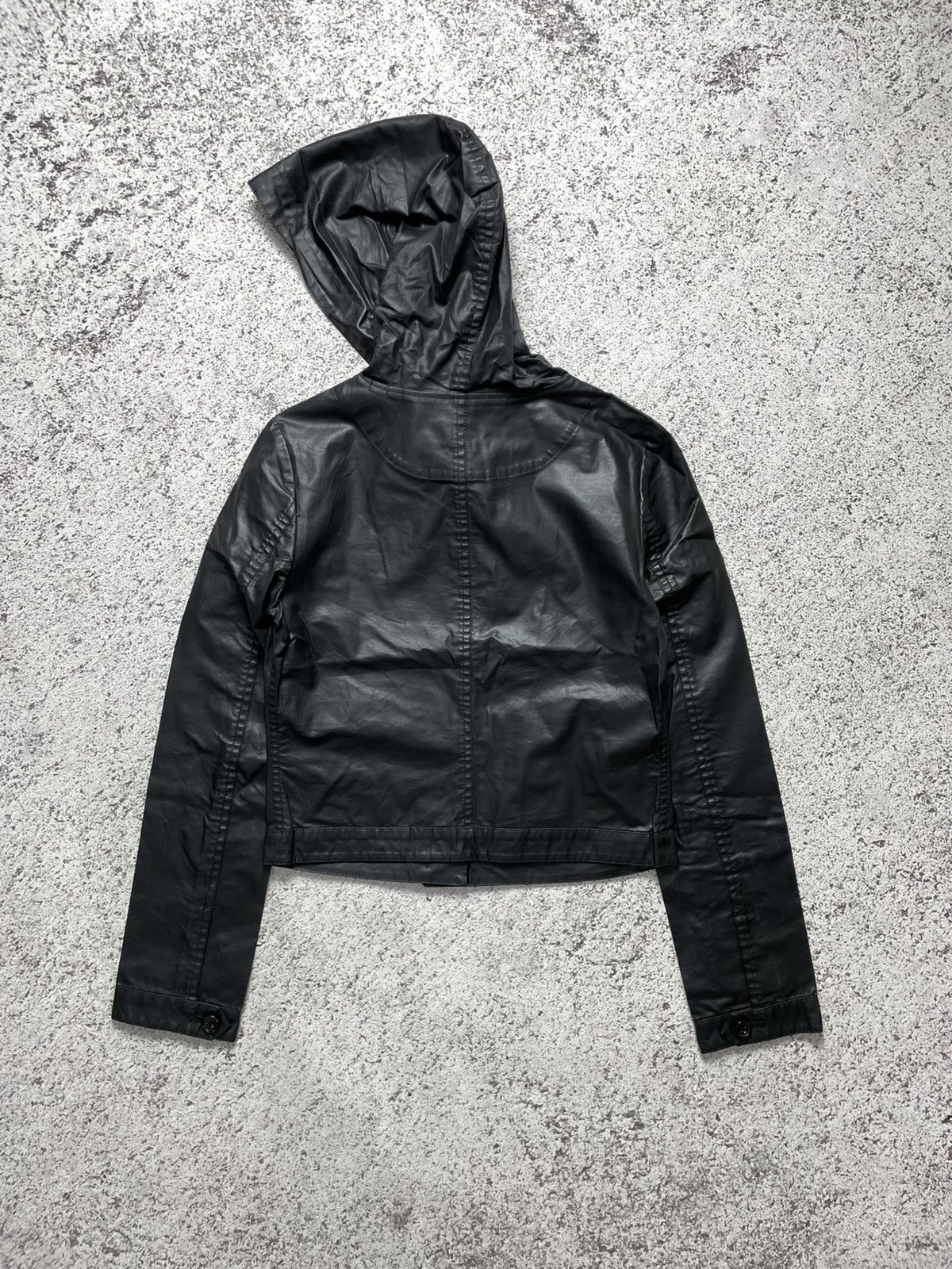 If Six Was Nine 2000s Enchanment - Black Faux Leather Zip Jacket Gothic Emo Size US S / EU 44-46 / 1 - 2 Thumbnail