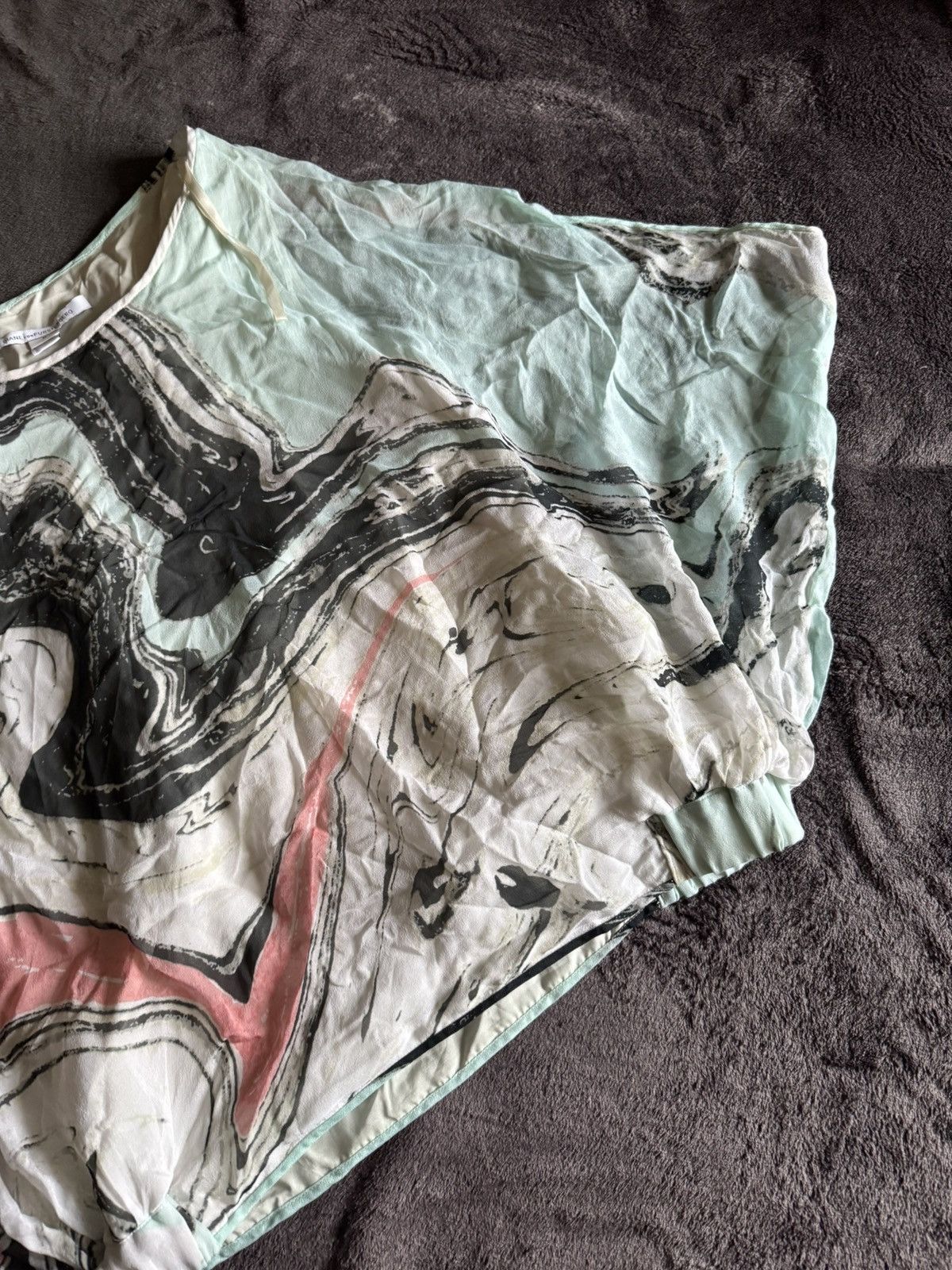 Diane von Furstenberg Diane von Furstenberg vintage silk blouses poncho Size M / US 6-8 / IT 42-44 - 3 Thumbnail