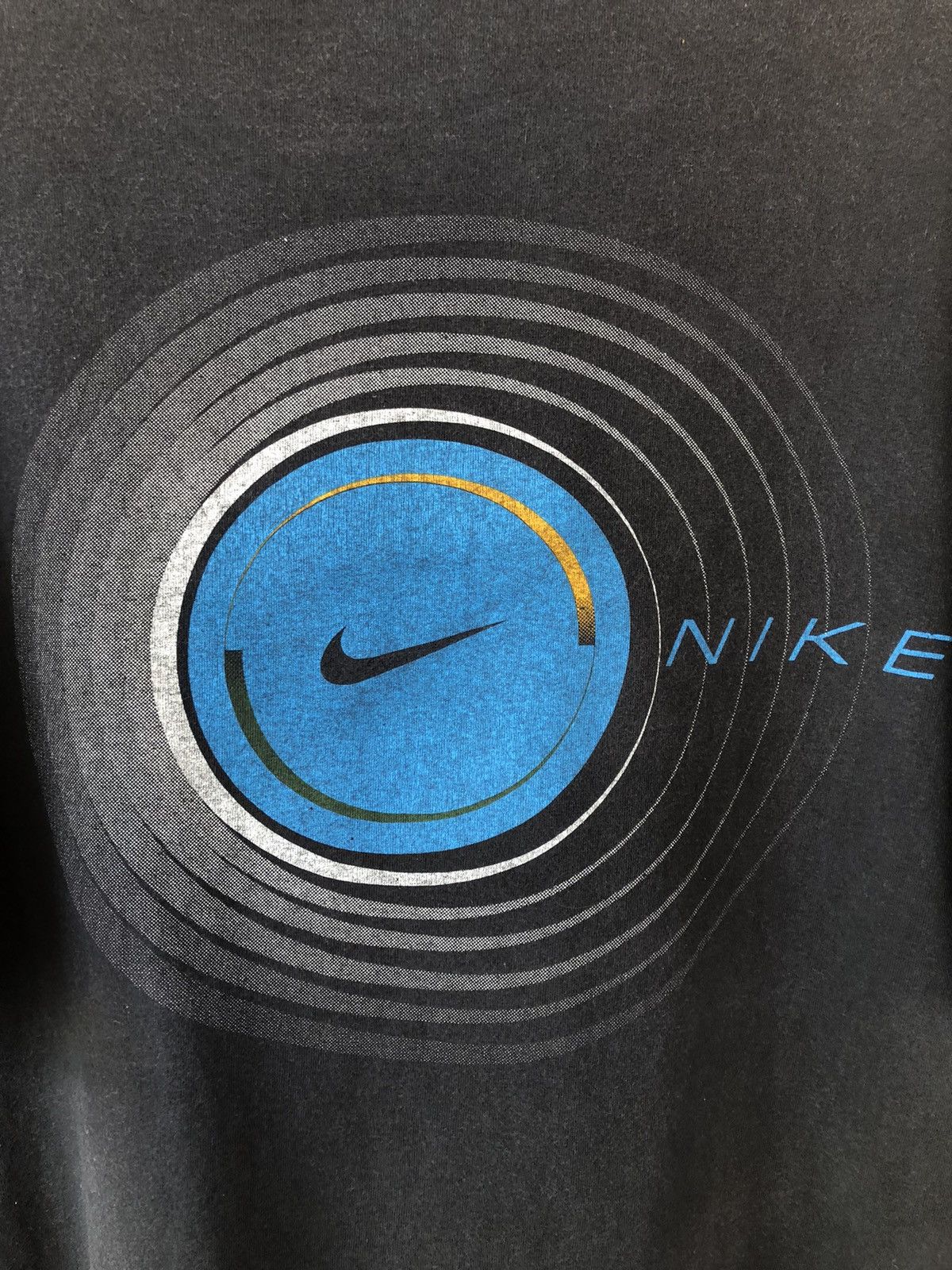 Nike × Vintage Vintage 90s NIKE Spiral Logo Very Rare Size US XL / EU 56 / 4 - 6 Thumbnail