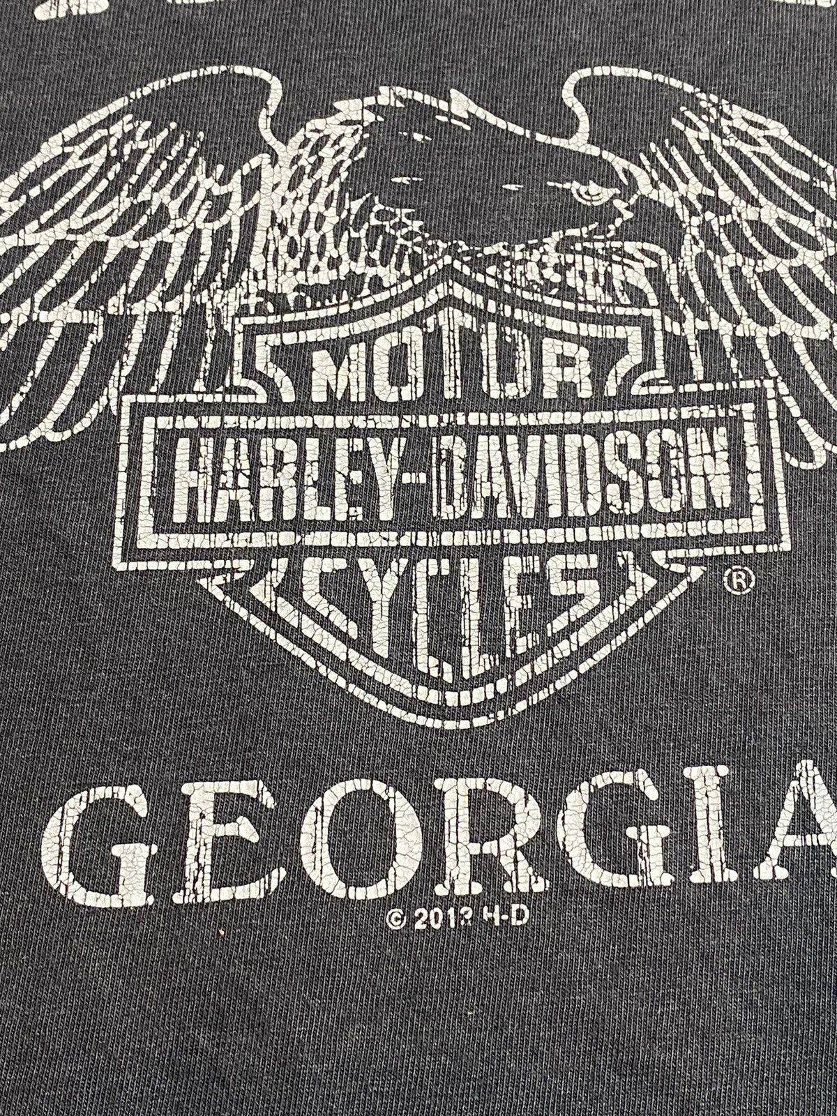 Harley Davidson HARLEY DAVIDSON ATLANTA GEORGIA 2013 HD COPYRIGHTS SS TEES Size US L / EU 52-54 / 3 - 4 Thumbnail