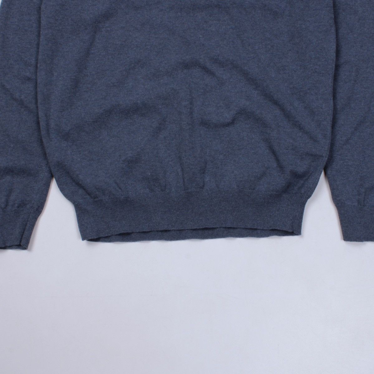 Barbour BARBOUR Cotton Blue V-neck Jumper Sweater Pullover Size US M / EU 48-50 / 2 - 7 Thumbnail