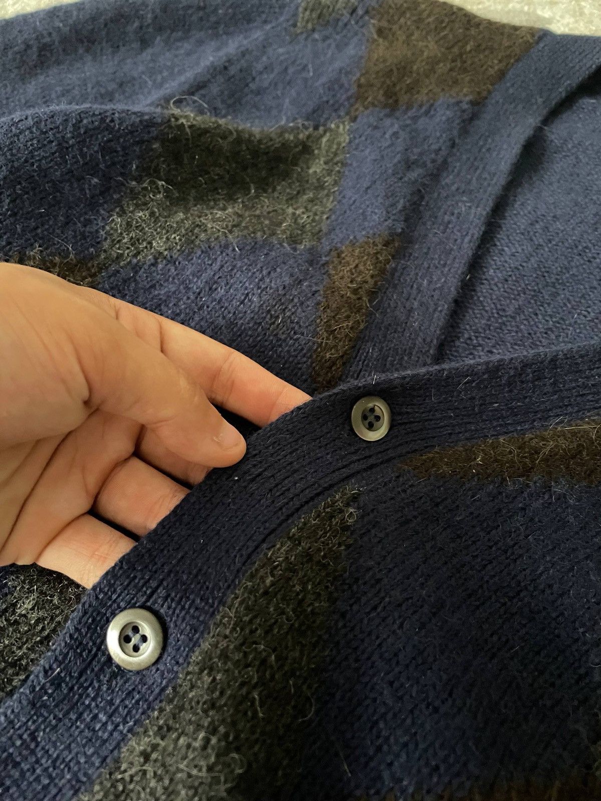 Prada Men's Alpaca Cardigan Prada,Fall/Winter 2013 Size US L / EU 52-54 / 3 - 4 Thumbnail