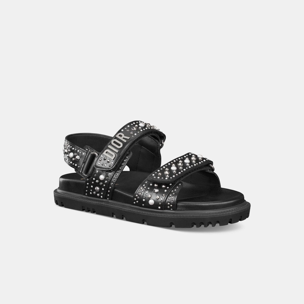 Dior o1bcso1str0226 Dioract Sandal in Black Size US 6 / IT 36 - 2 Thumbnail