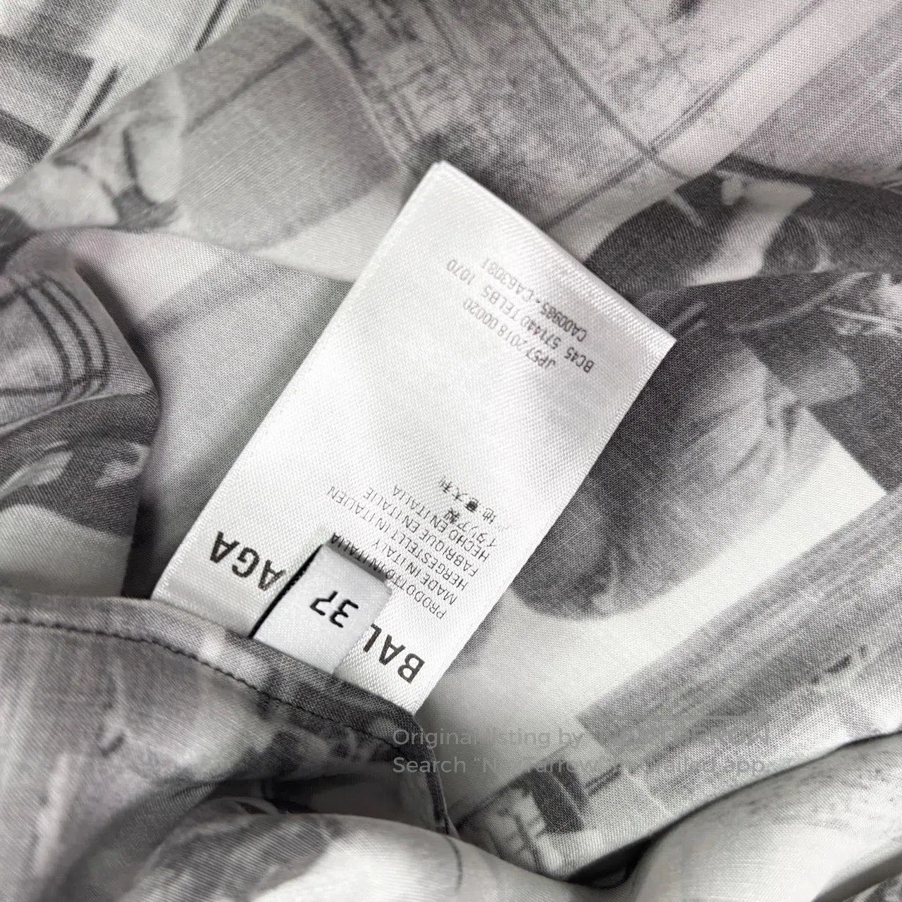 Balenciaga Balenciaga size 37 Yoga short-sleeve shirt| Size US S / EU 44-46 / 1 - 6 Thumbnail