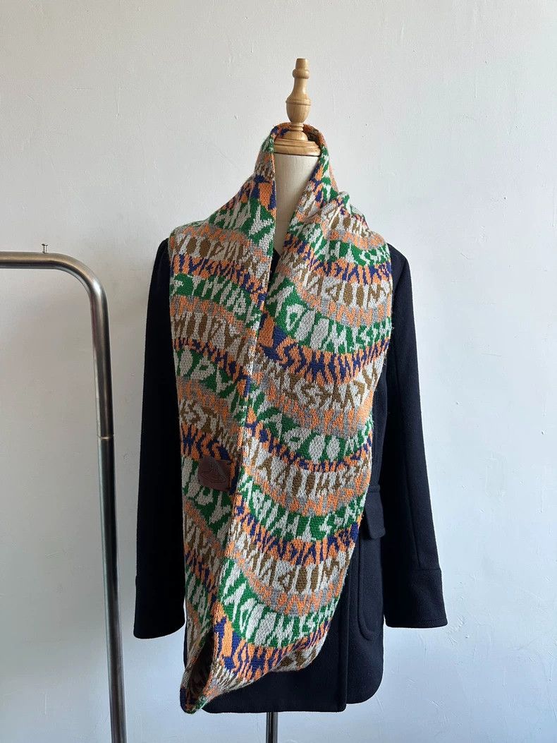 Vivienne Westwood Vivienne Westwood Knitted scarf Size ONE SIZE - 2 Thumbnail