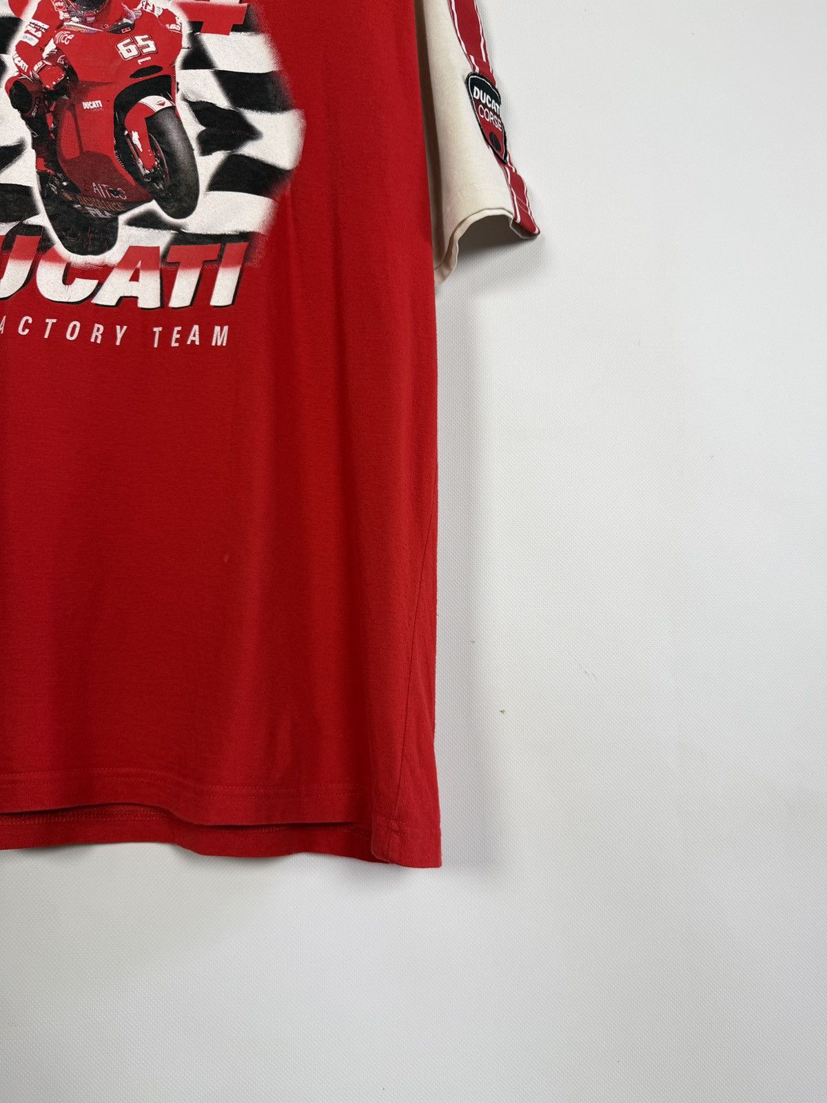 Ducati Ducati Corse Racing T-Shirt Capirossi Factory Team Moto XL Size US XL / EU 56 / 4 - 6 Thumbnail
