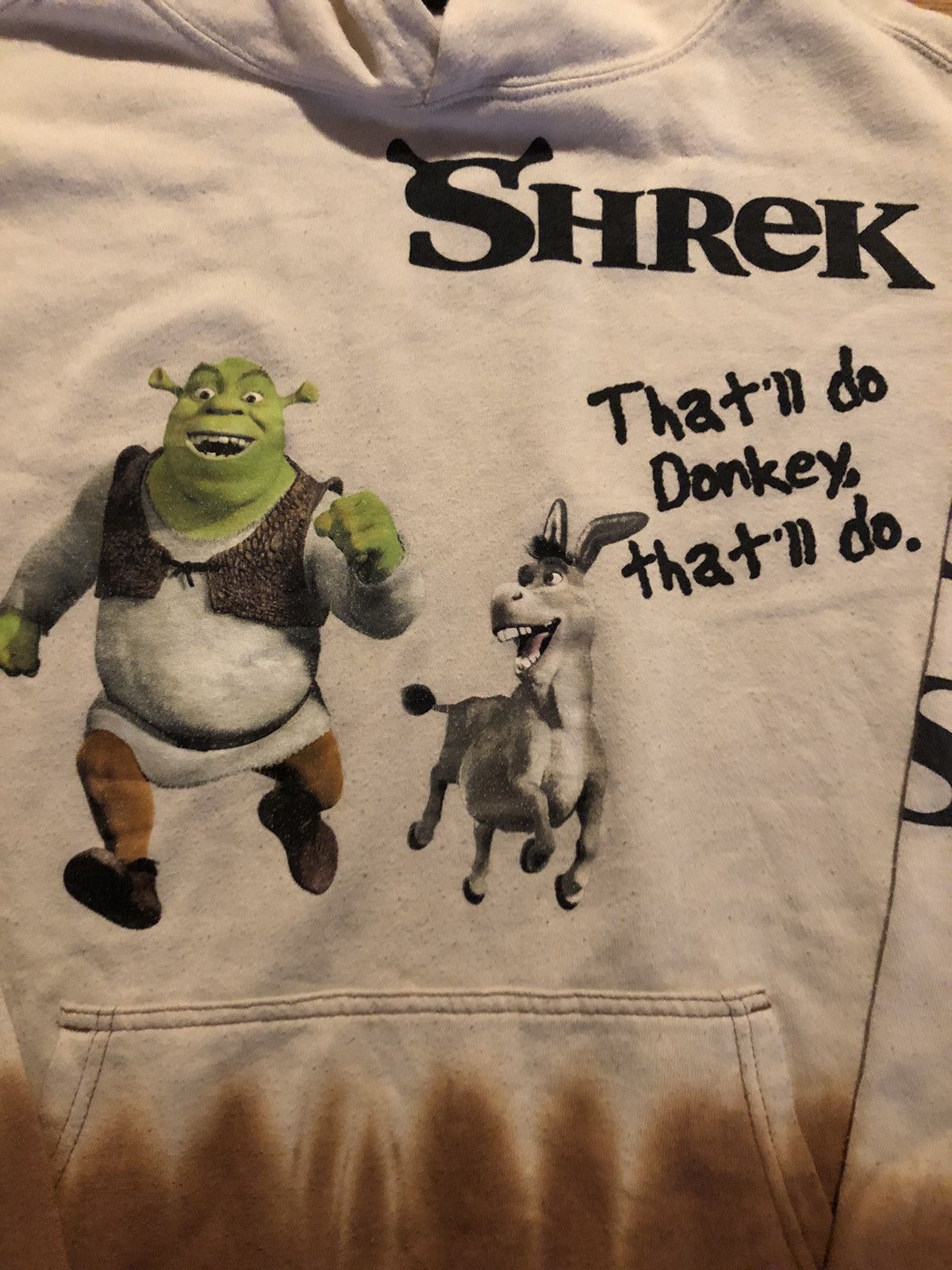 Vintage Vintage Y2K Original Shrek Promo Hoodie S/S Size US S / EU 44-46 / 1 - 3 Thumbnail