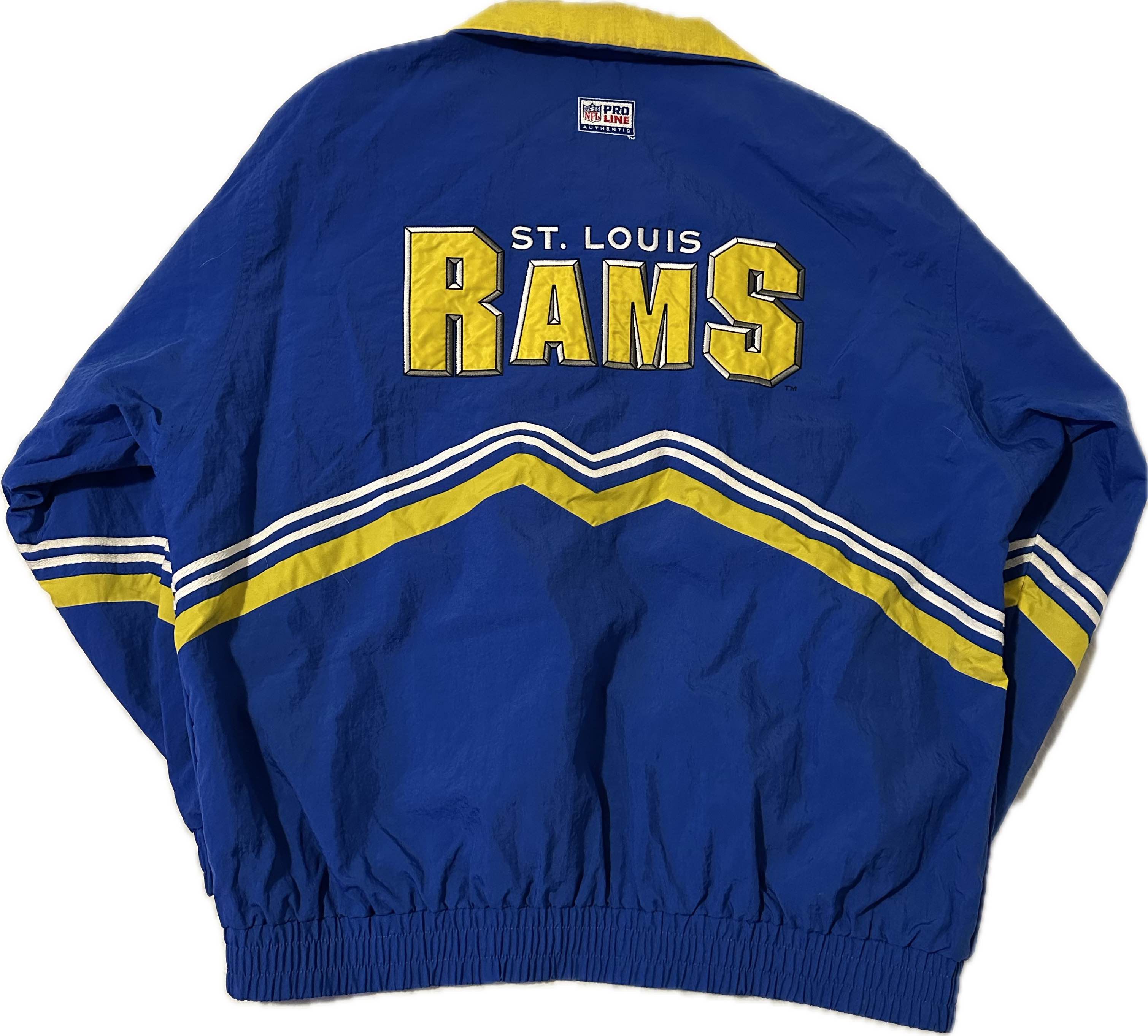 NFL NFL Pro Line Authetic Vintage St. Louis LA Rams Jacket Size US XL / EU 56 / 4 - 2 Thumbnail