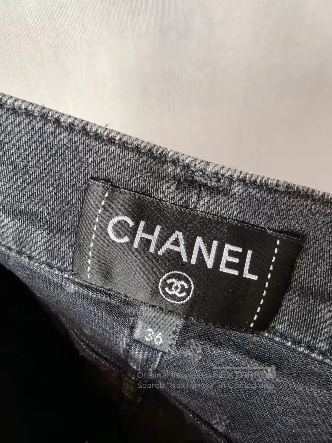 Chanel Chanel Authentic Jeans. Size 28" / US 6 / IT 42 - 2 Thumbnail