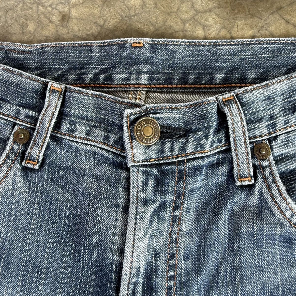 Edwin W36 Vintage Edwin Faded Mud Wash Denim Jean Pants Size US 36 / EU 52 - 4 Thumbnail