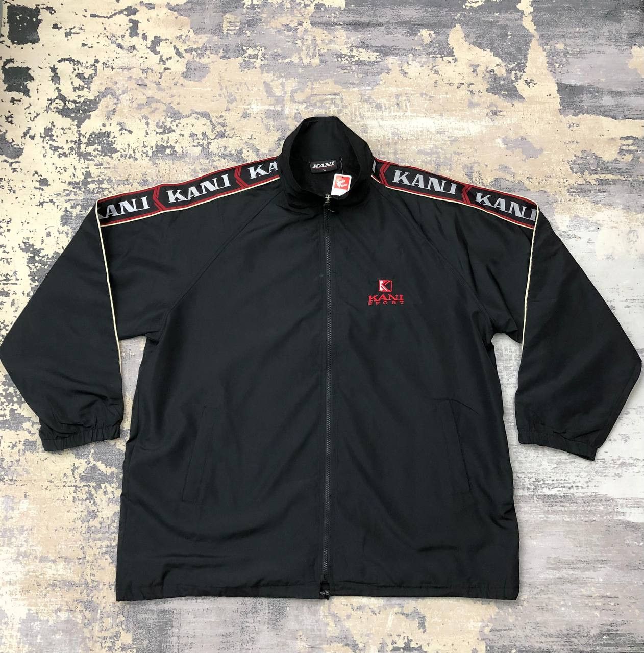 Karl Kani Y438 VTG 90s KARL KANI SPORT WINDBREAKER JACKET Size US L / EU 52-54 / 3 - 1 Thumbnail