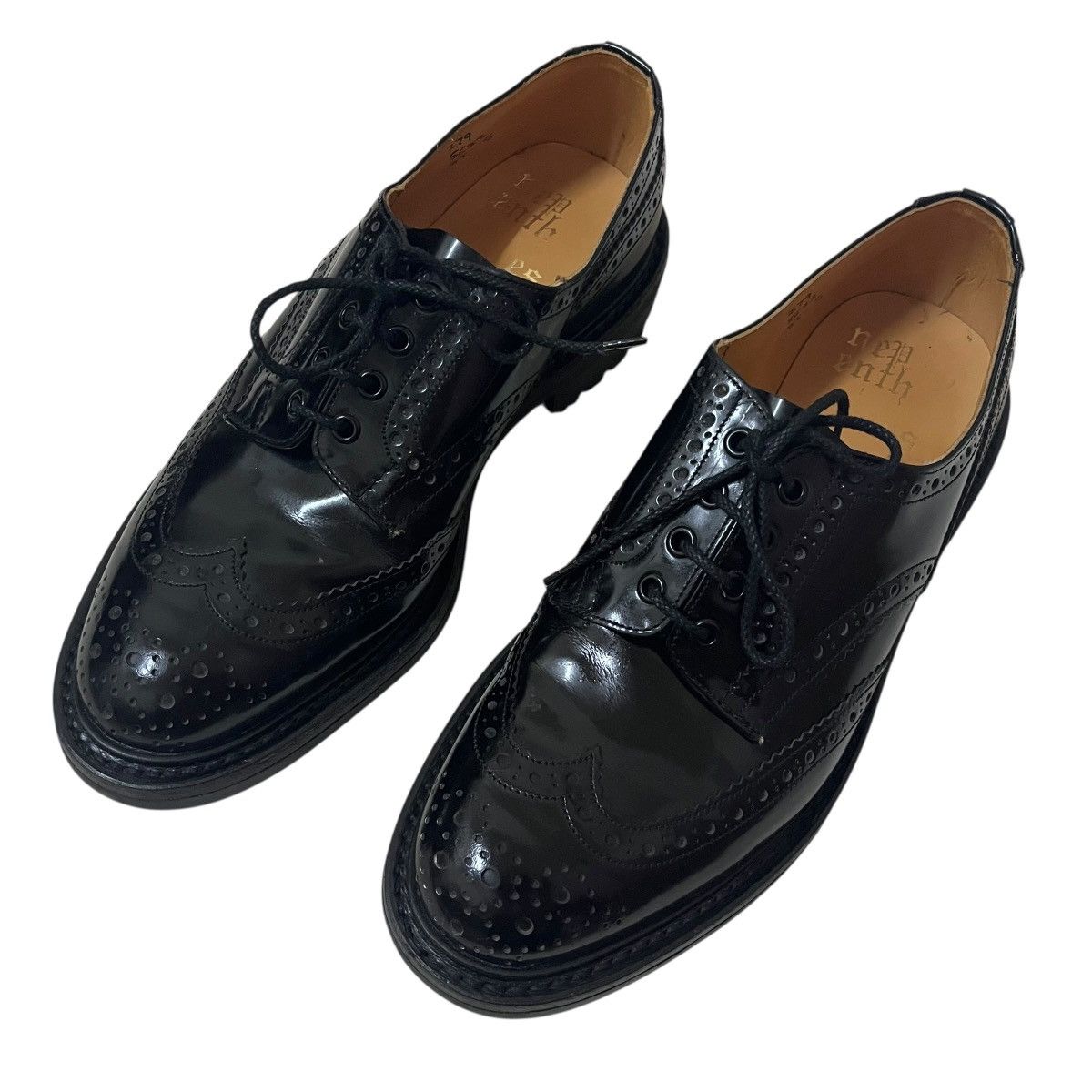 Nepenthes Authentic Nepenthes Needles England Wingtip Style Shoes Size US 8.5 / EU 41-42 - 2 Thumbnail