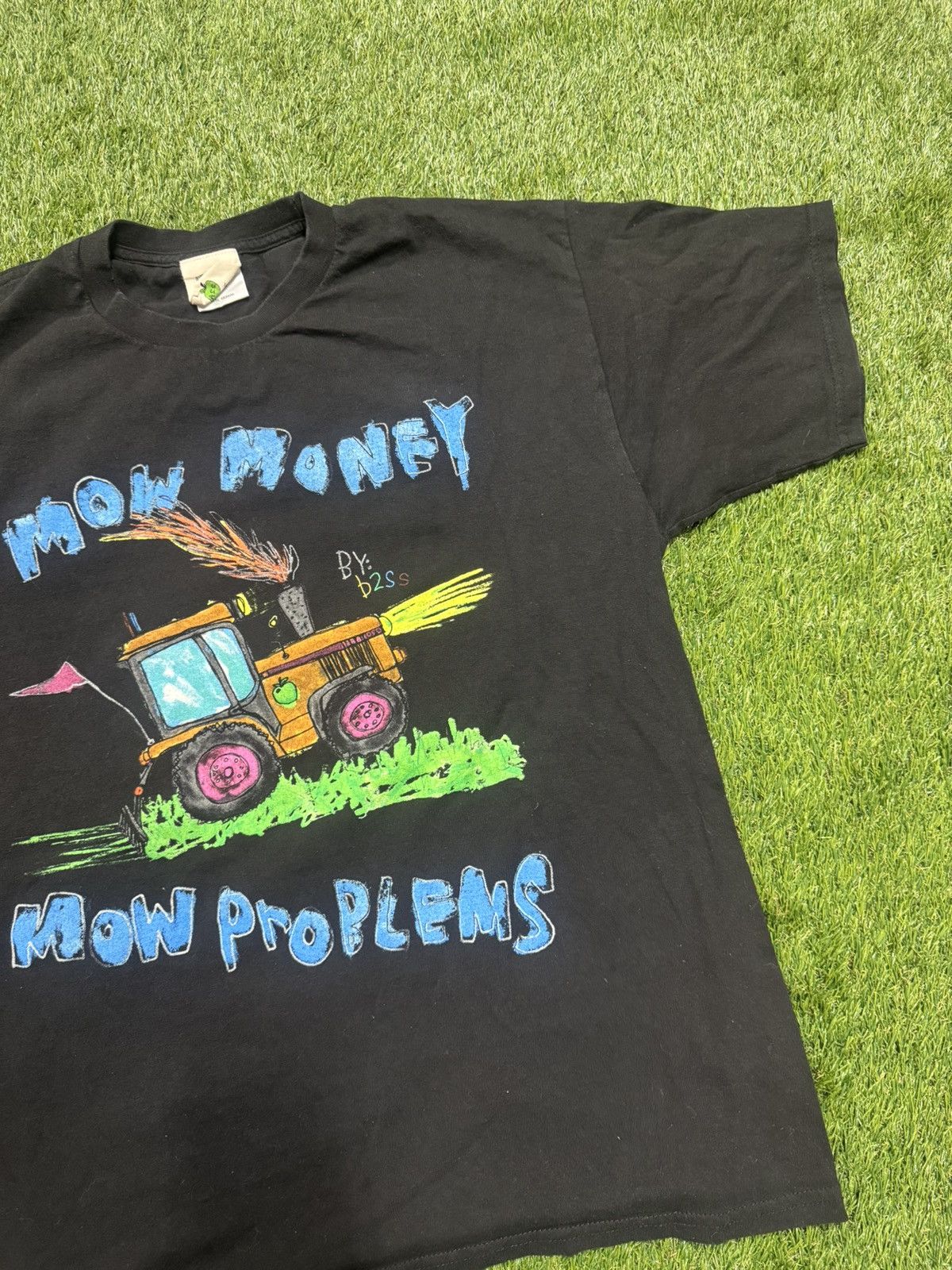 Other 1994 Mow Money Mow Problems black cotton tee #skater Size US XL / EU 56 / 4 - 3 Thumbnail