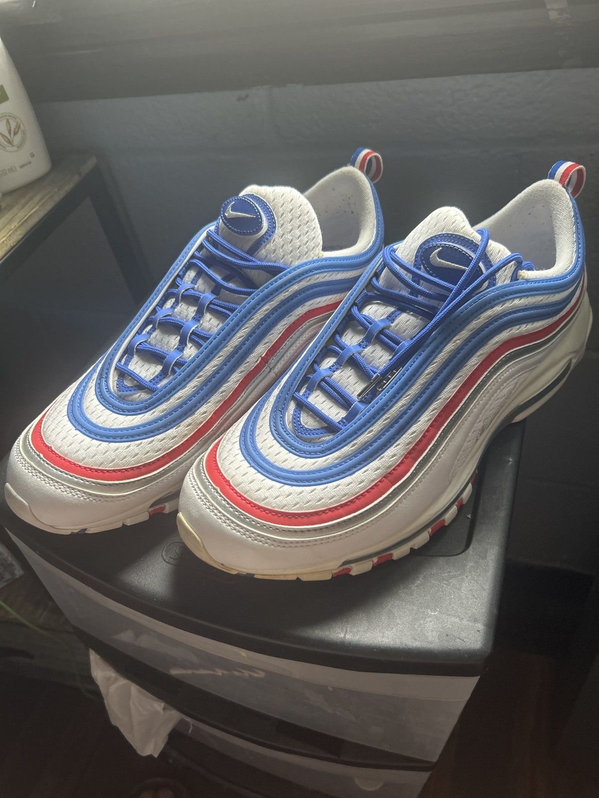 Tokopedia Nike Air Max 97 Blue Silver Tokopedia Nike Air Force 180