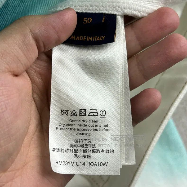 Louis Vuitton Louis Vuitton SS23 spray-painted single-breasted denim jac Size US M / EU 48-50 / 2 - 4 Thumbnail