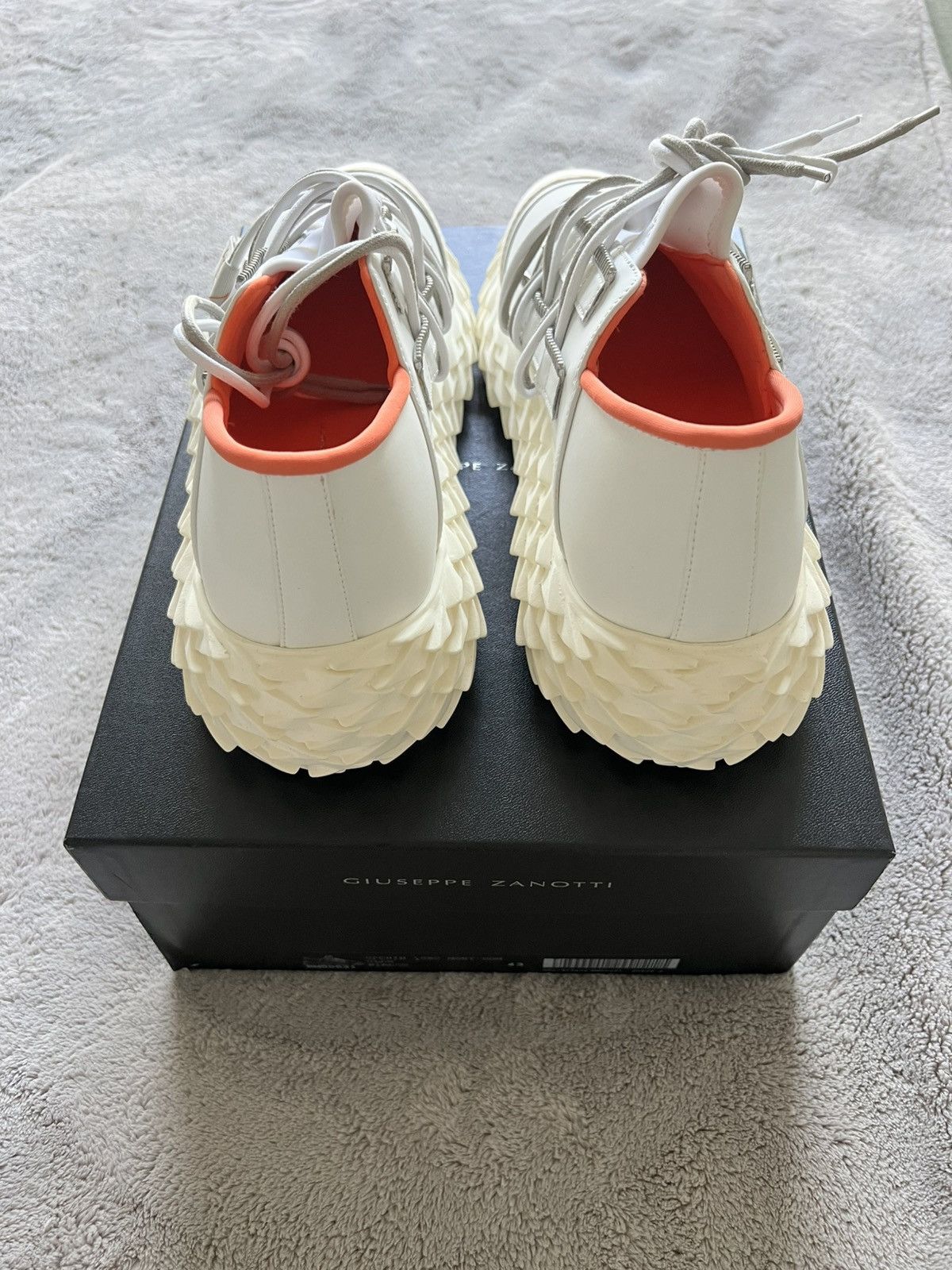Giuseppe Zanotti Guiseppe Zanotti Urchin Low Sneakers Size US 10 / EU 43 - 14 Thumbnail