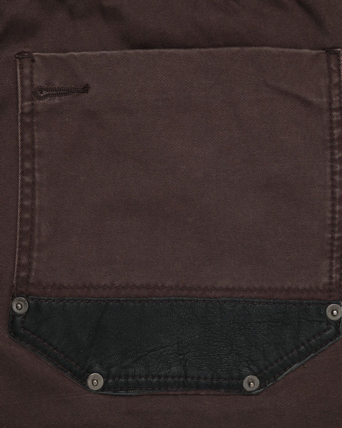 Emporio Armani Emporio Armani Lace-Up Waist Leather Trim Flare Pants Size US 28 / EU 44 - 5 Thumbnail