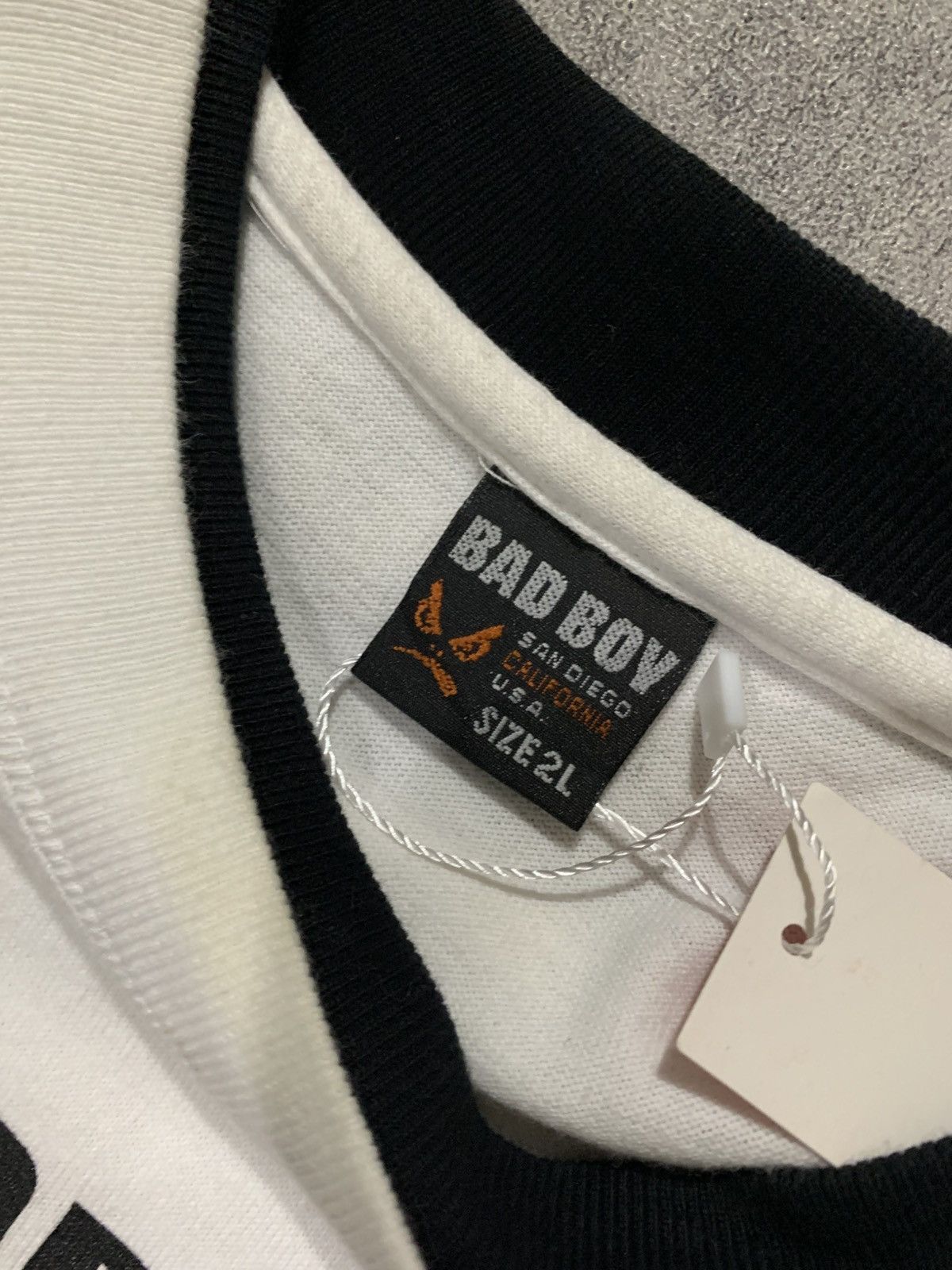Other Bad boy dauble layer white and black x y2k x vintage Size US XL / EU 56 / 4 - 5 Thumbnail