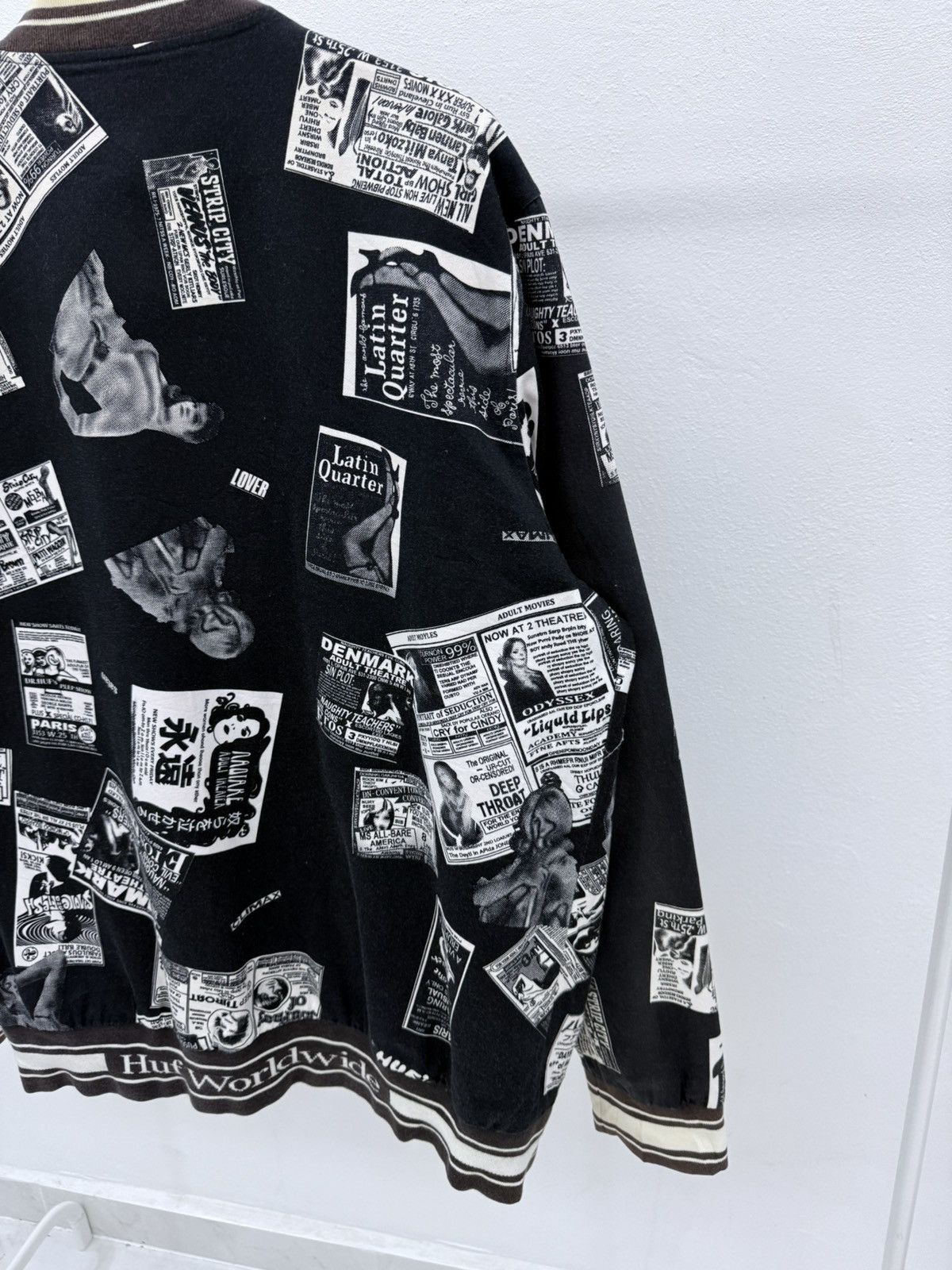 Huf HUF Worldswide Full Print Reversible Varsity Jacket Size US L / EU 52-54 / 3 - 8 Thumbnail
