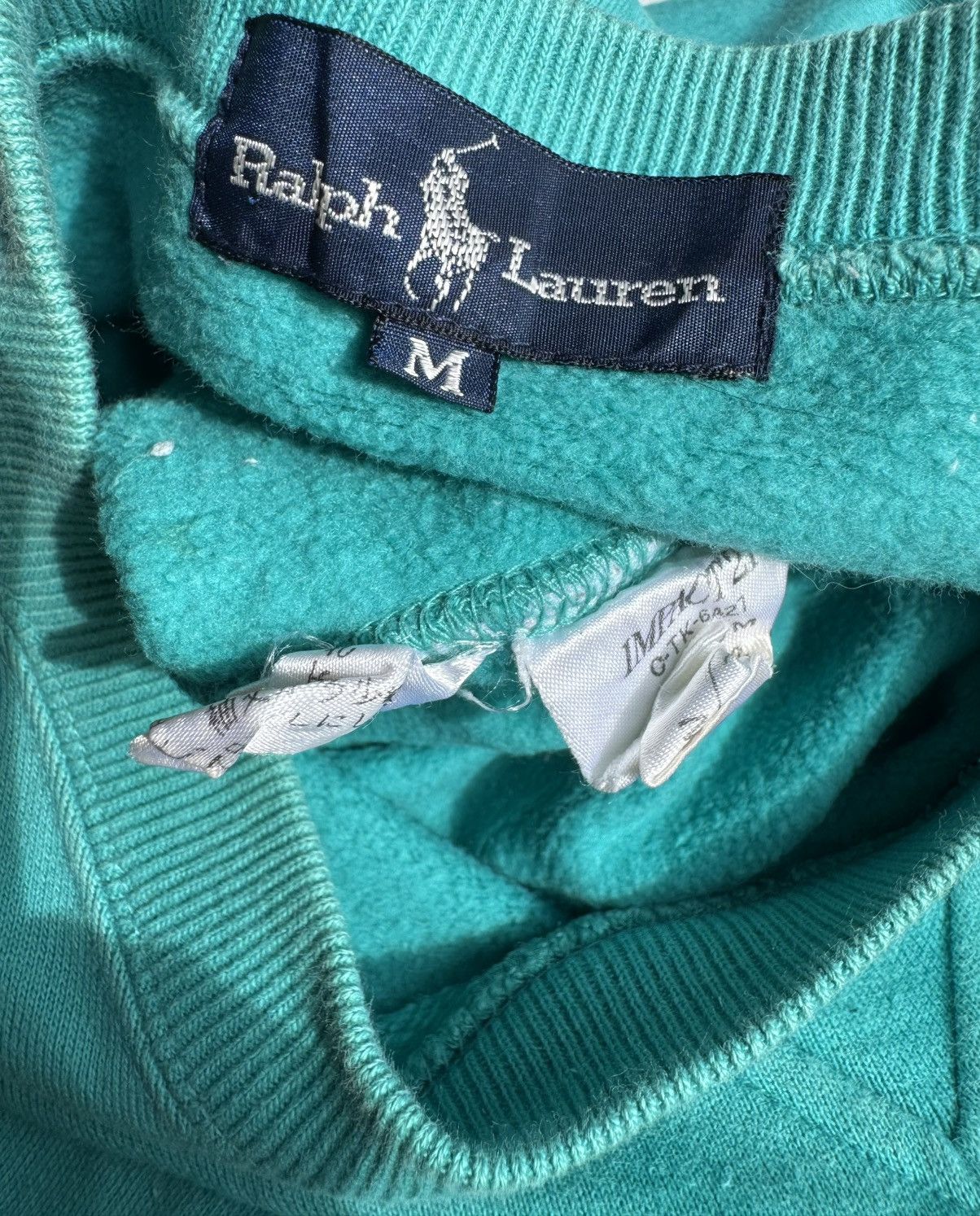 Polo Ralph Lauren VERY RARE VINTAGE SWEATSHIRTS POLO RALPH LAUREN BASIC LOGO Size US M / EU 48-50 / 2 - 4 Thumbnail