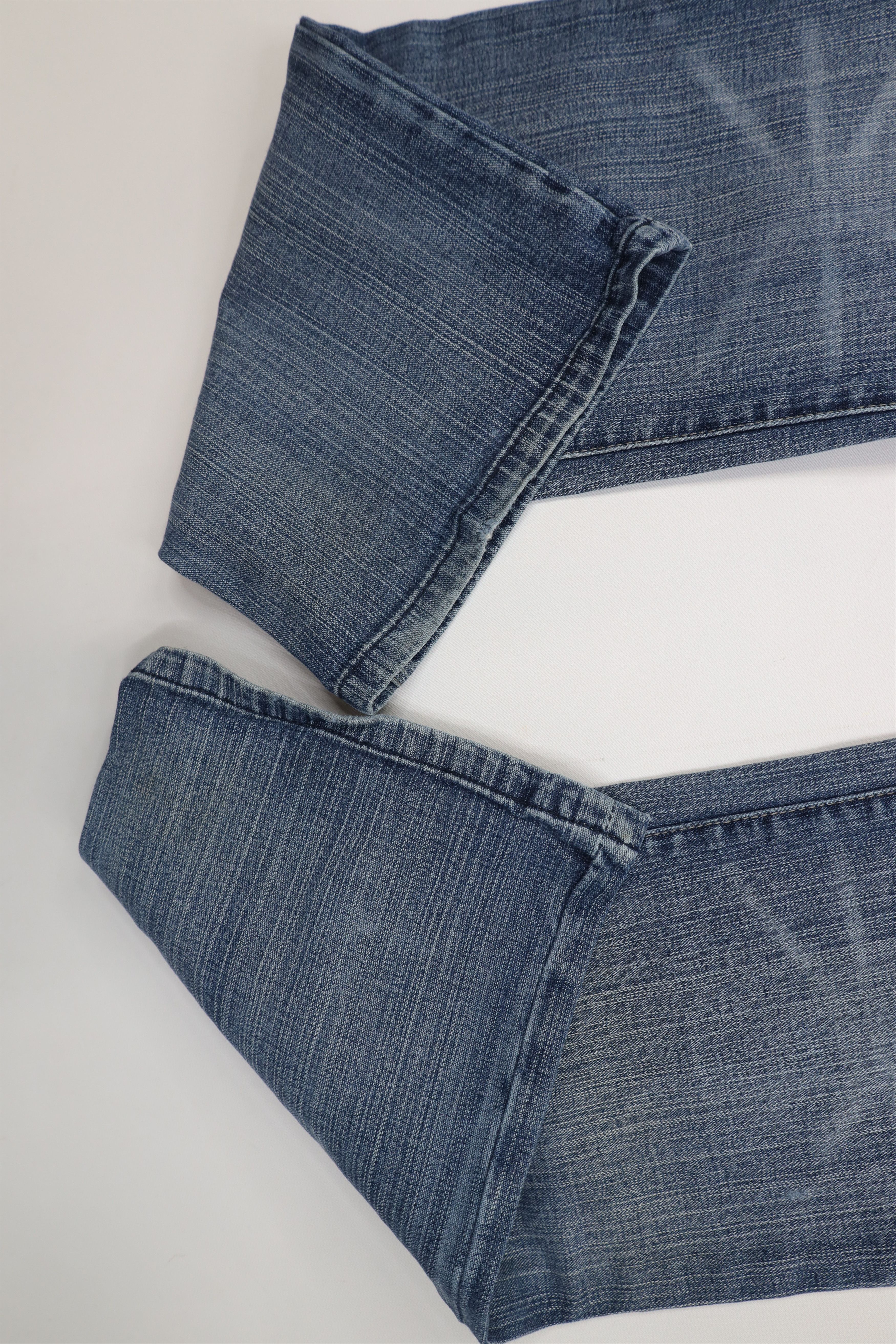 Vintage Vintage Y2K Jessica Simpson Wide Leg Denim Jeans Stretch Size 30" / US 8 / IT 44 - 5 Thumbnail