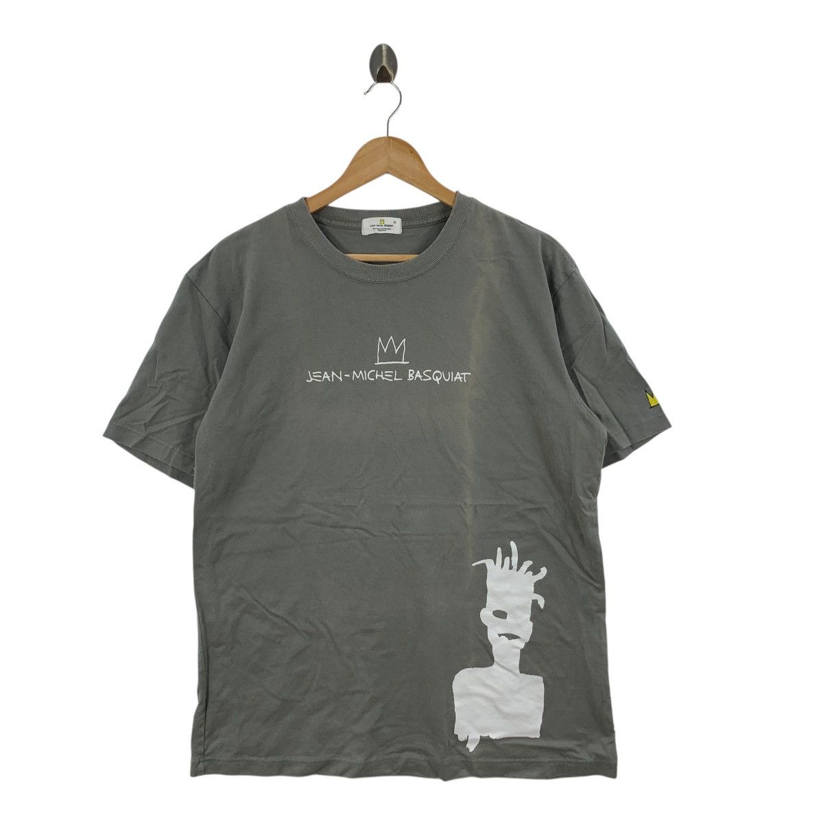 Jean Paul Gaultier Vintage JEAN MICHEL BASQUIAT x UNIQLO Self Portrait Tee Size US XL / EU 56 / 4 - 4 Thumbnail