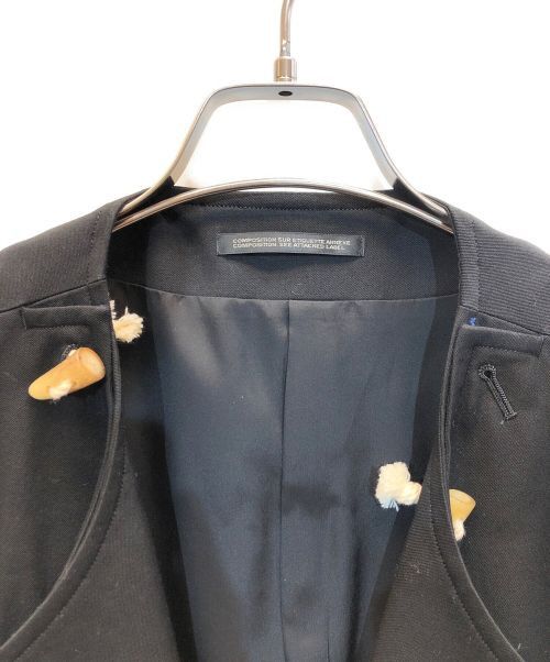 Yohji Yamamoto Yohji Yamamoto pour homme 12AW Jin toggle layered coat Size US XL / EU 56 / 4 - 4 Thumbnail